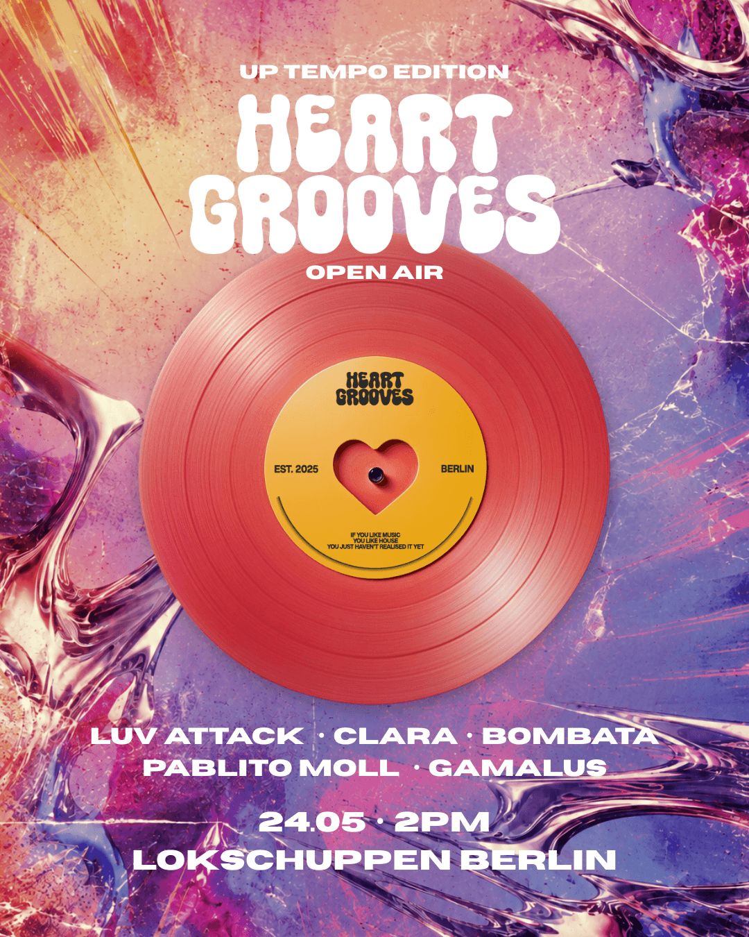 Heart Grooves OPEN AIR DAY EVENT w LUV ATTACK