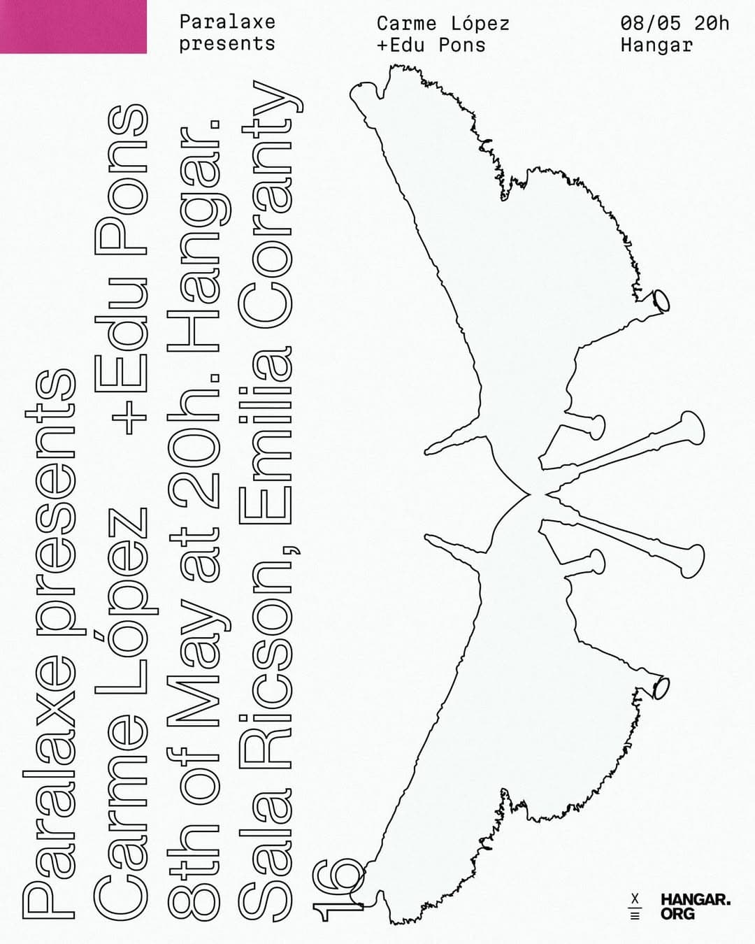 Paralaxe Editions presents Carme López and Edu Pons