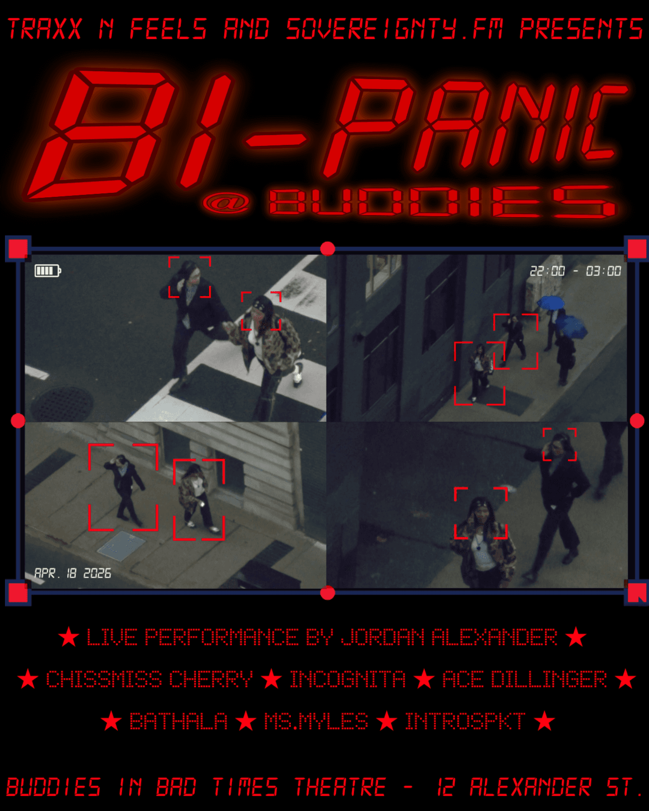BI-PANIC at BUDDIES