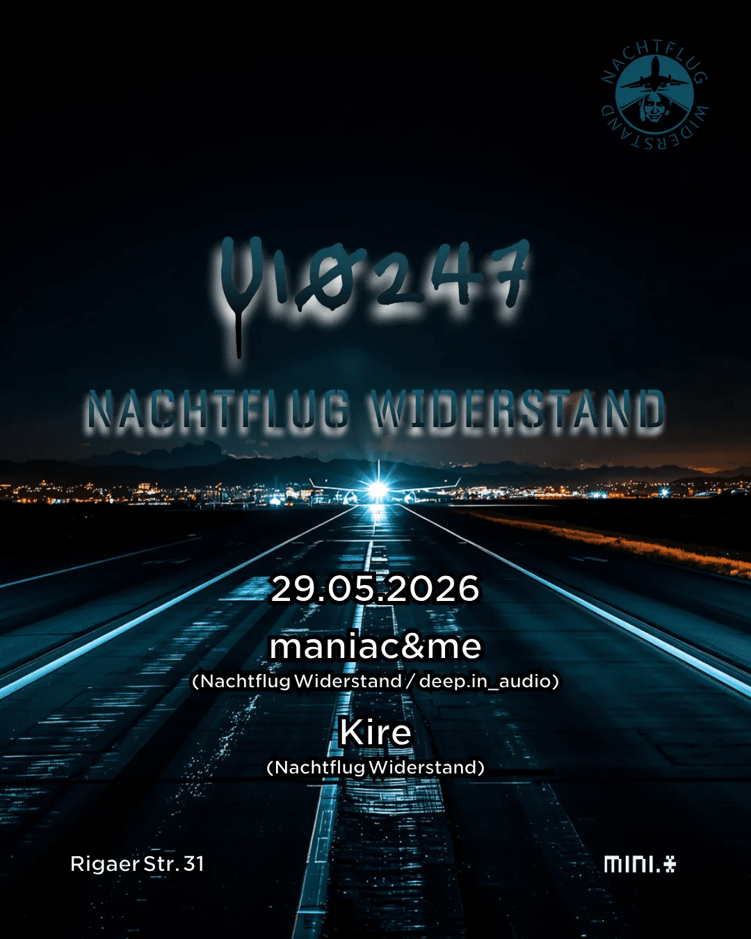 U10247: Nachtflug Widerstand (feat maniac&me and Kire)