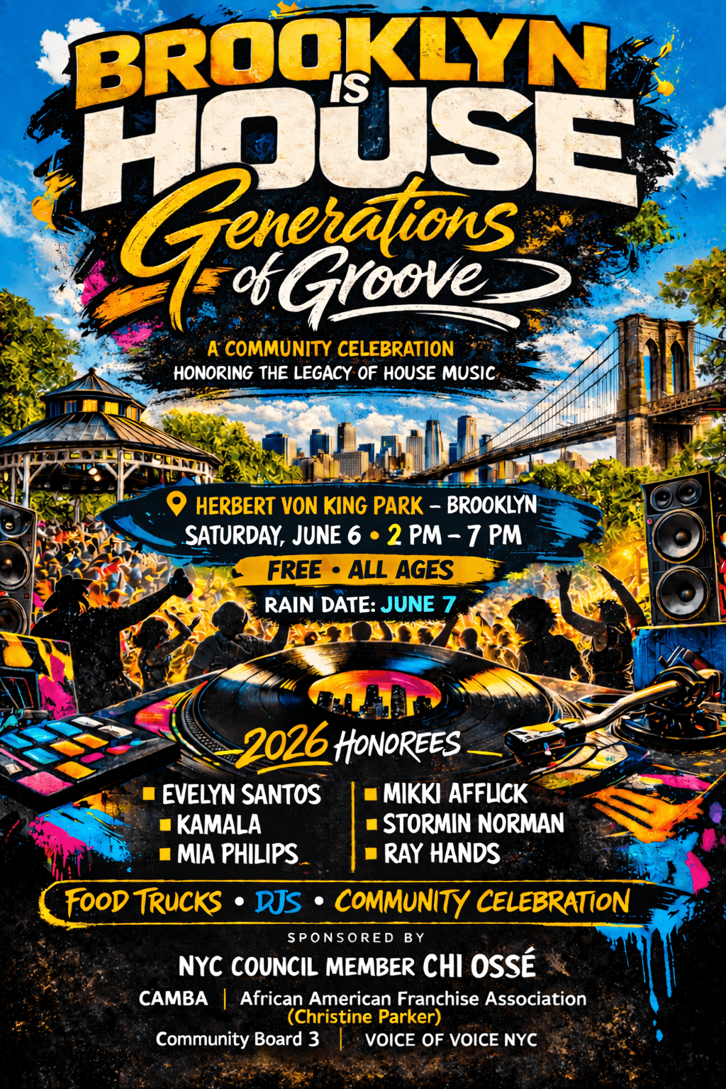 Brooklyn Is House: Generations of Groove — 2nd Annual Community Celebration