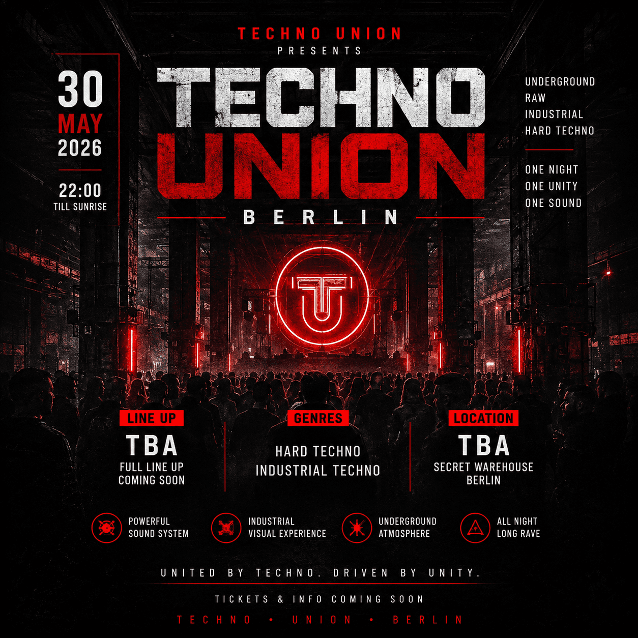 BERLIN UNDERGROUND TECHNO EXPERIENCE 2026