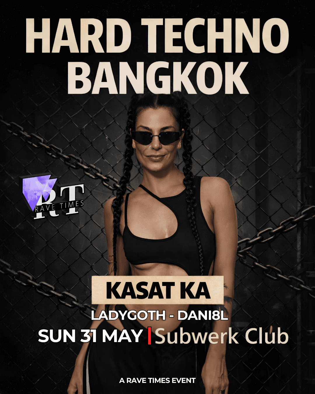 Hard Techno with KASAT KA (Cult) - by Rave Times