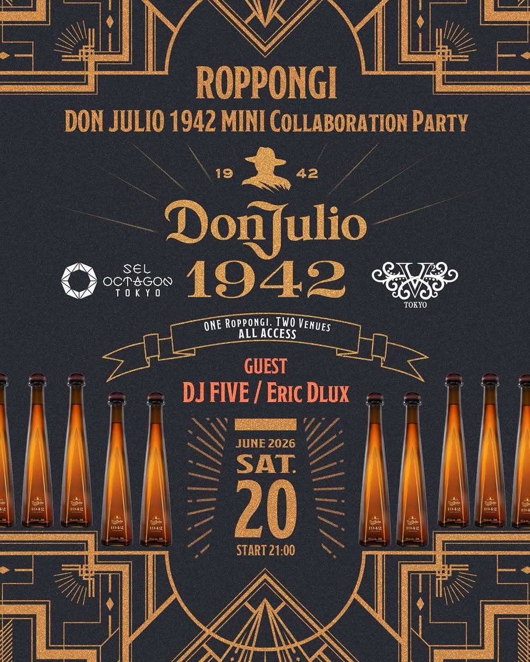 DON JULIO 1942 MINI COLLABORATION PARTY