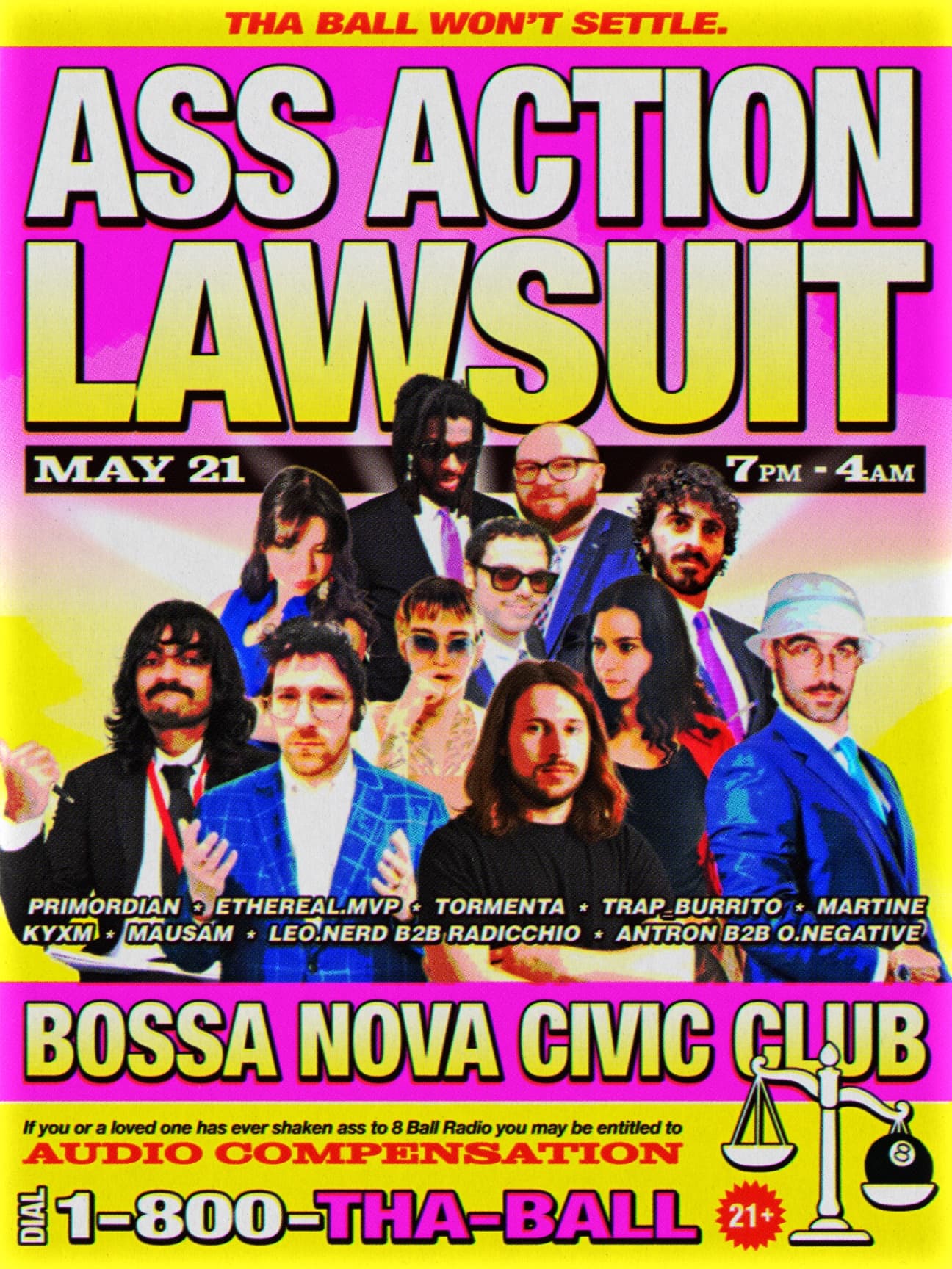 ASS ACTION LAWSUIT with Tha Ball