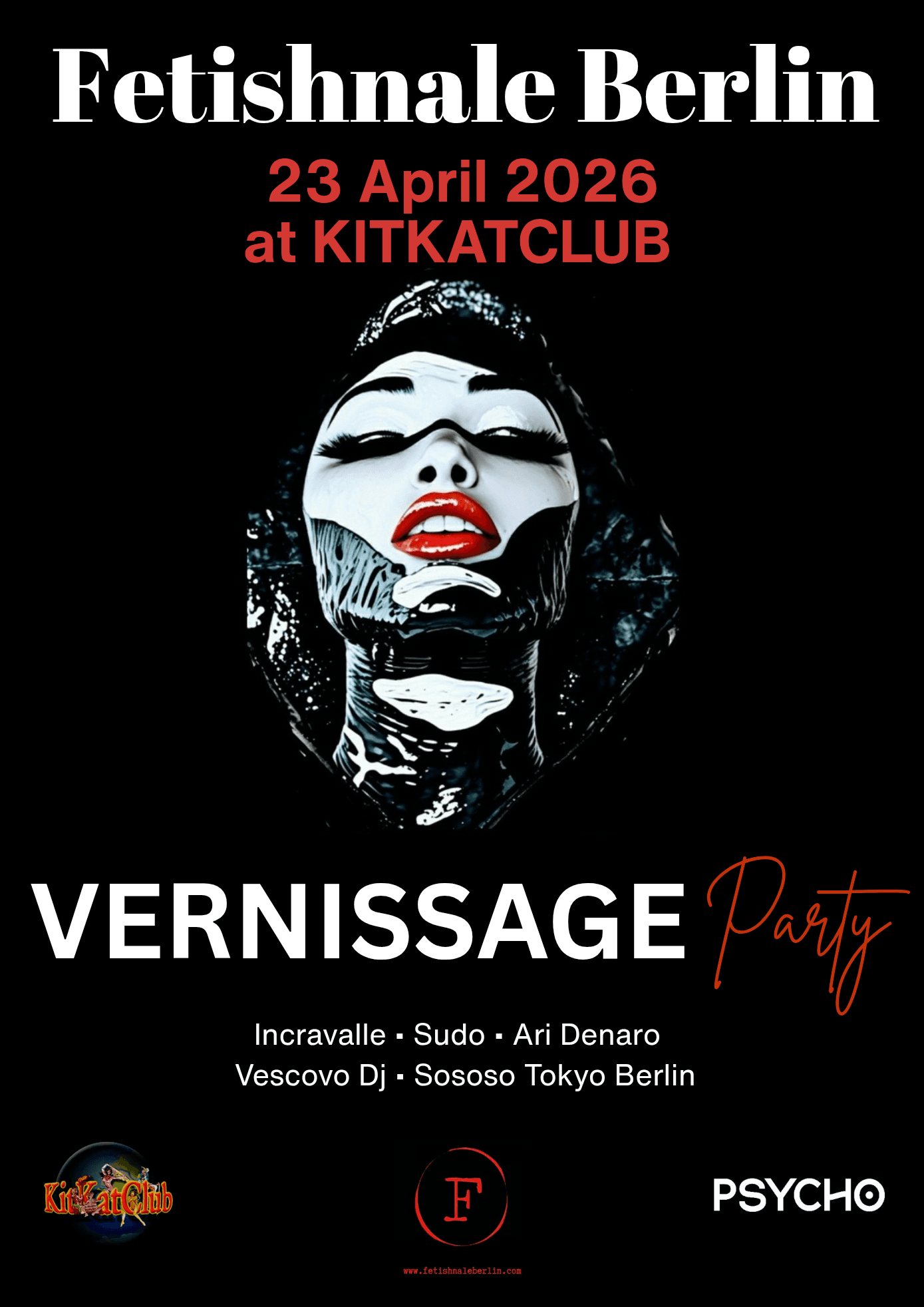 Vernissage Party by Fetishnale Berlin