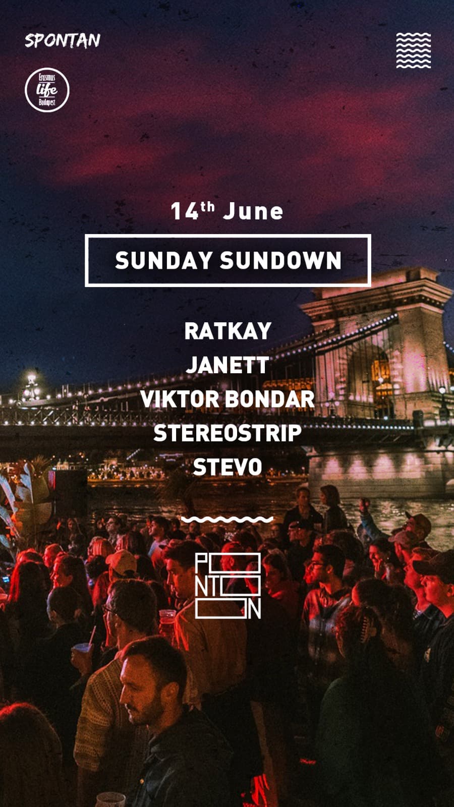 Sunday Sundown ~ ELB & SPONTAN 14th Jun Free Entry