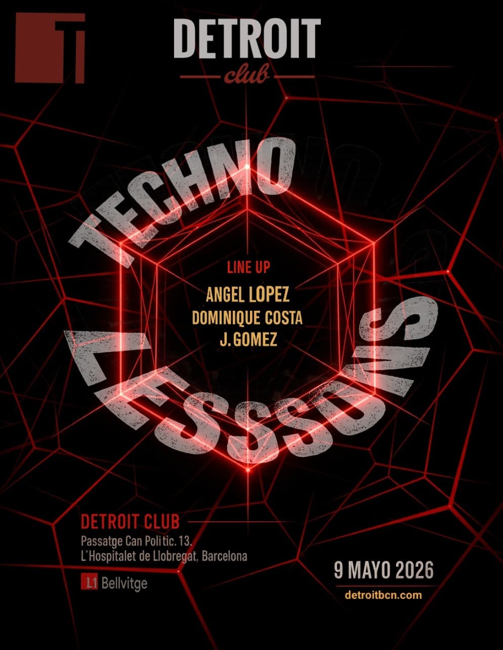 DETROIT CLUB presents: TECHNO SESSIONS