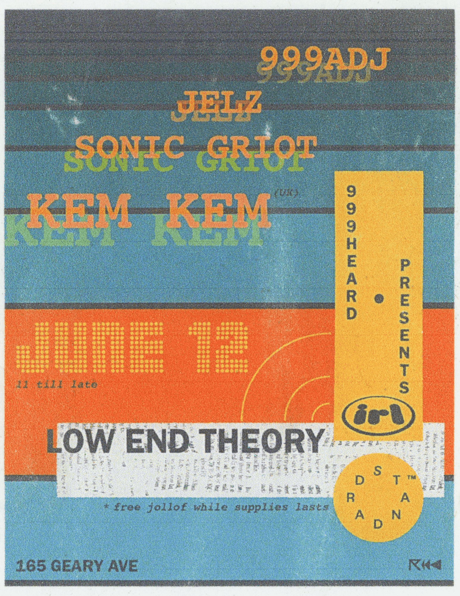 Low End Theory (999HEARD x Refraction)