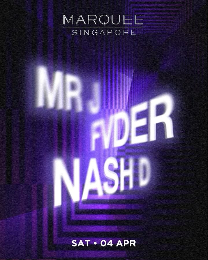 Marquee Singapore Big Room Night