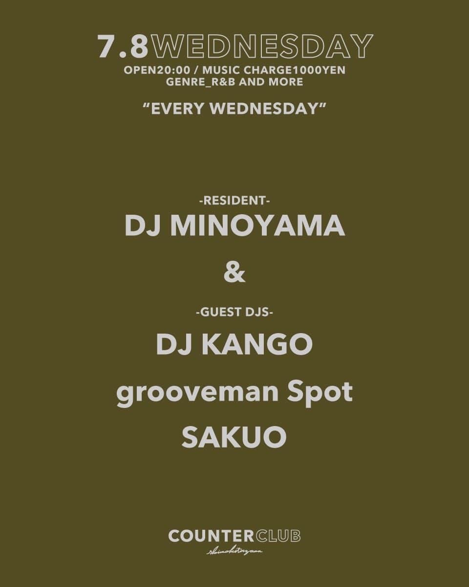 EVERY WEDNESDAY