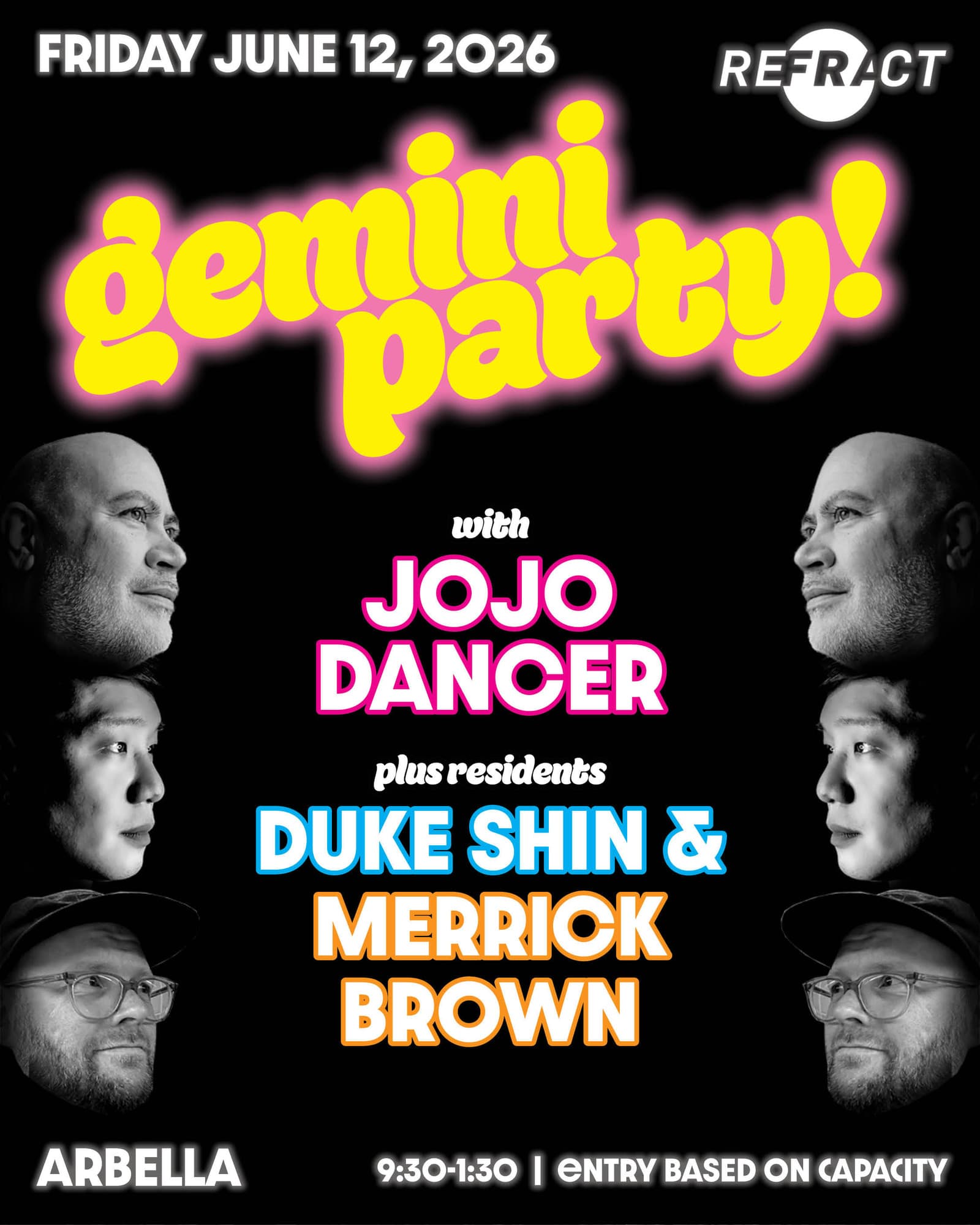 Refract Gemini Party feat. Jojo Dancer
