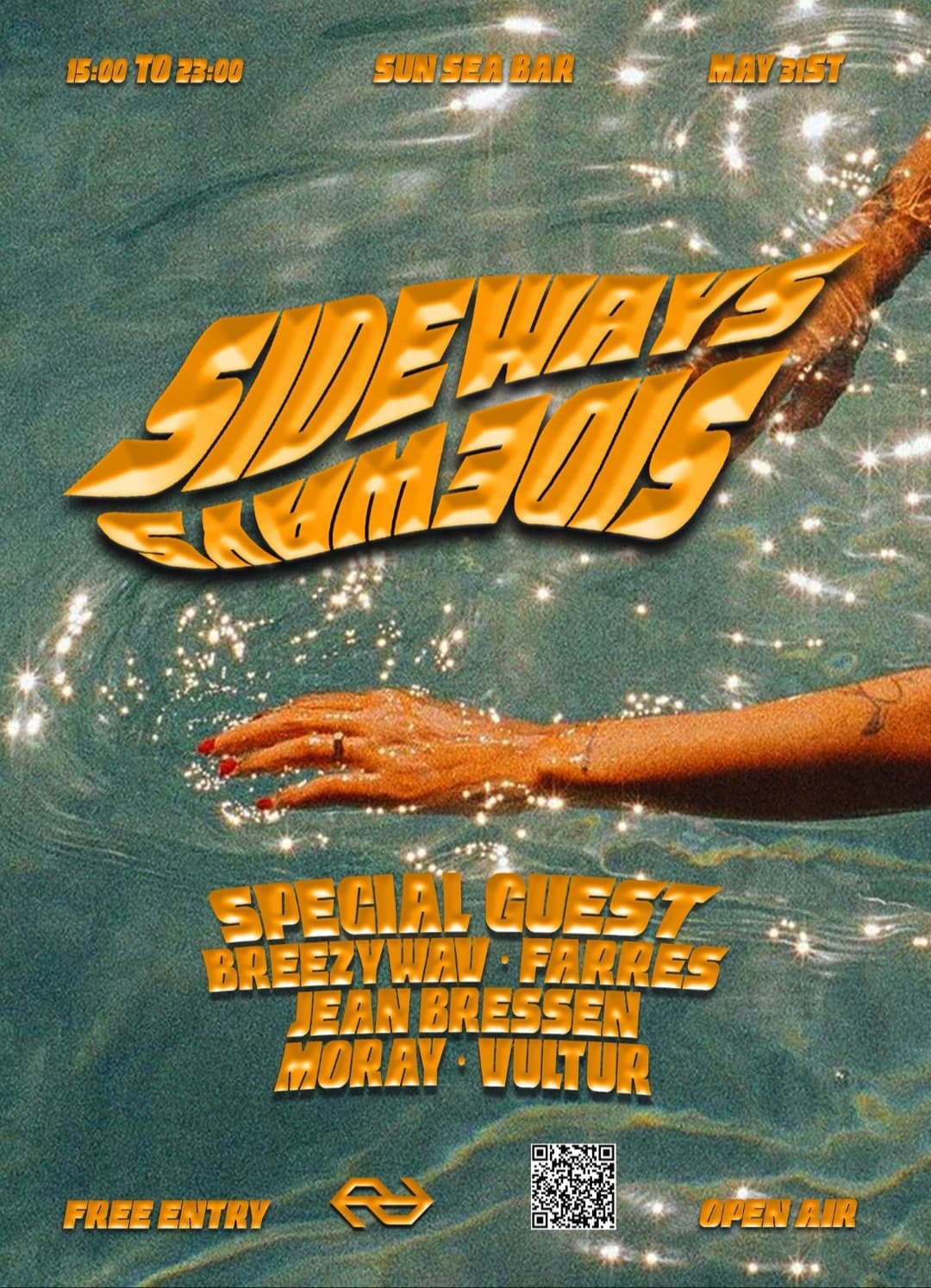 SIDEWAYS GOES TO THE BEACH