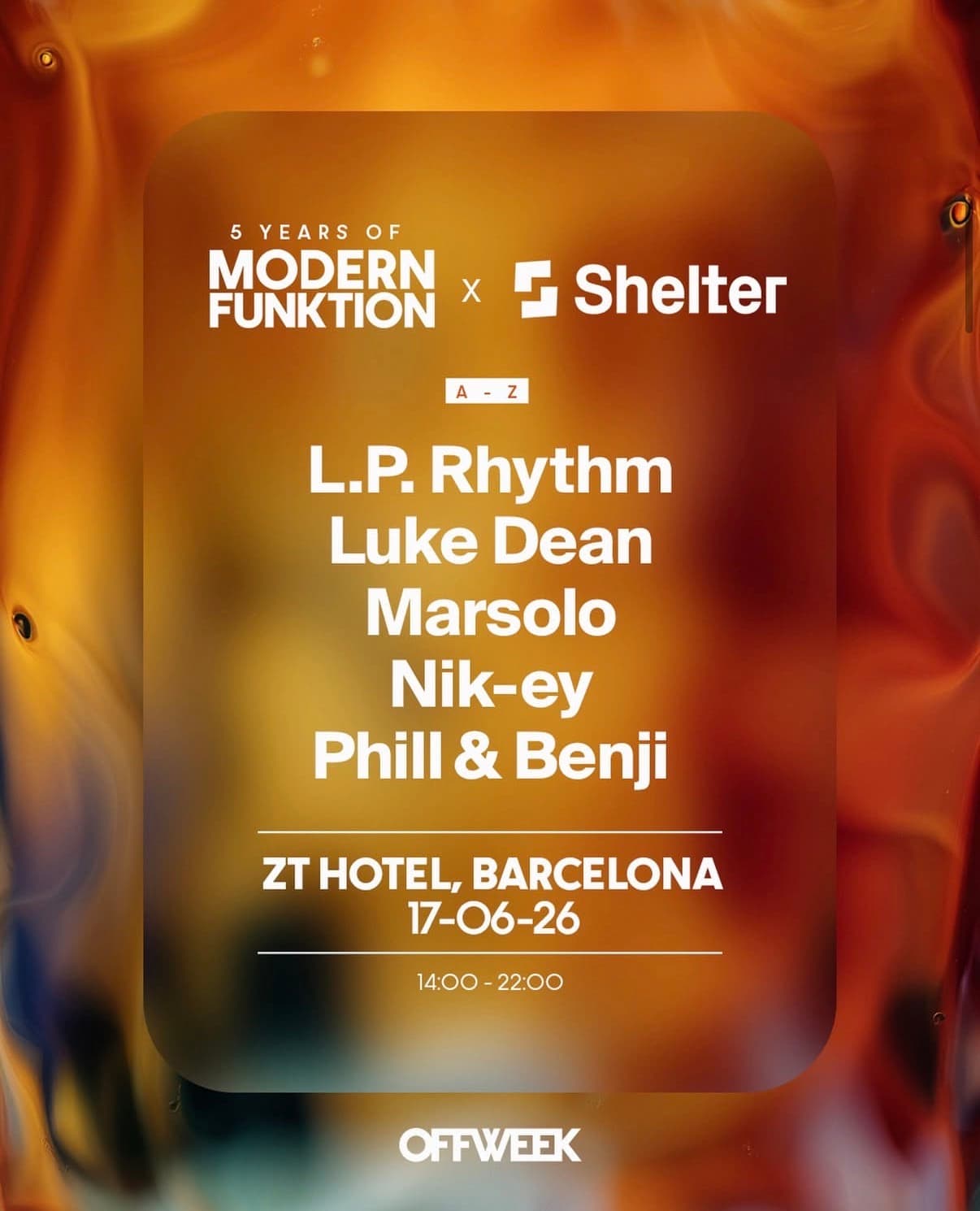Modern Funktion x Shelter (SOLD OUT)