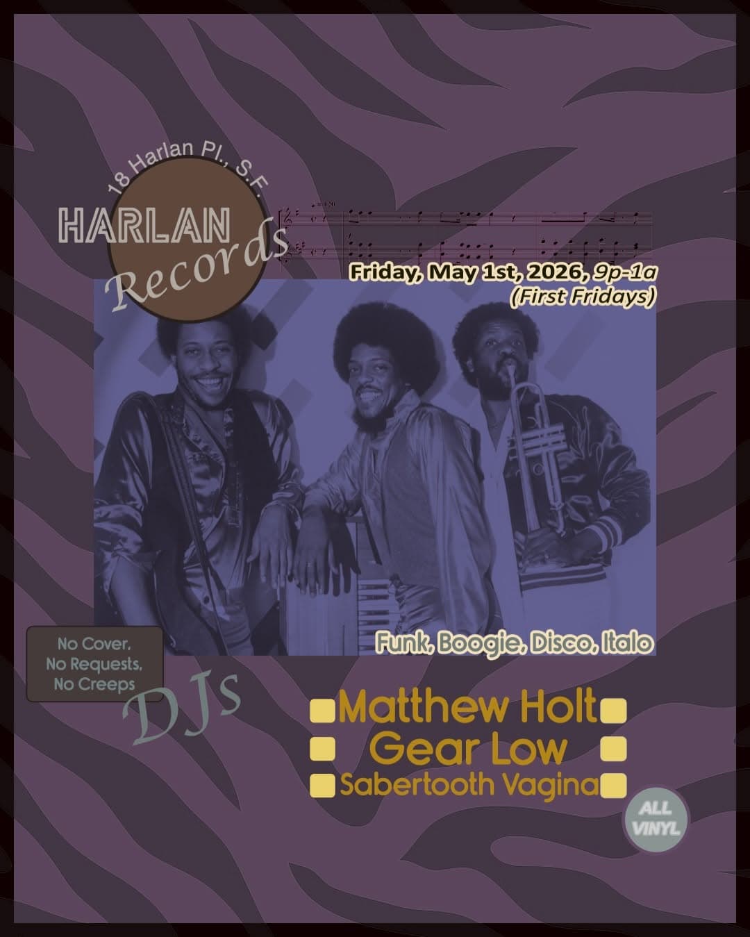 First Fridays at Harlan Records