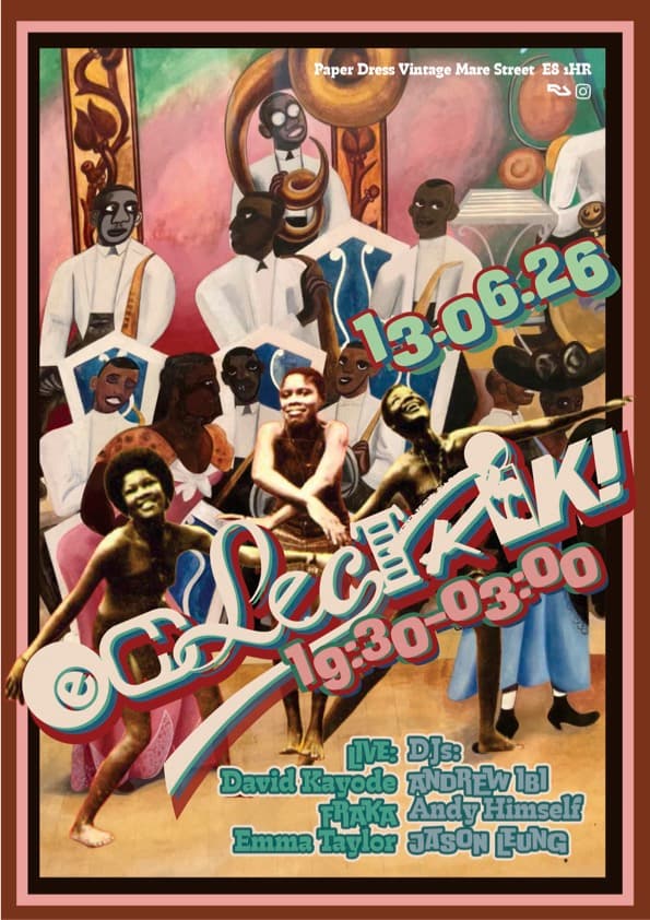 Eclectrik! Afro jazz, sultry vocals and soulful house with David Kayode (live)