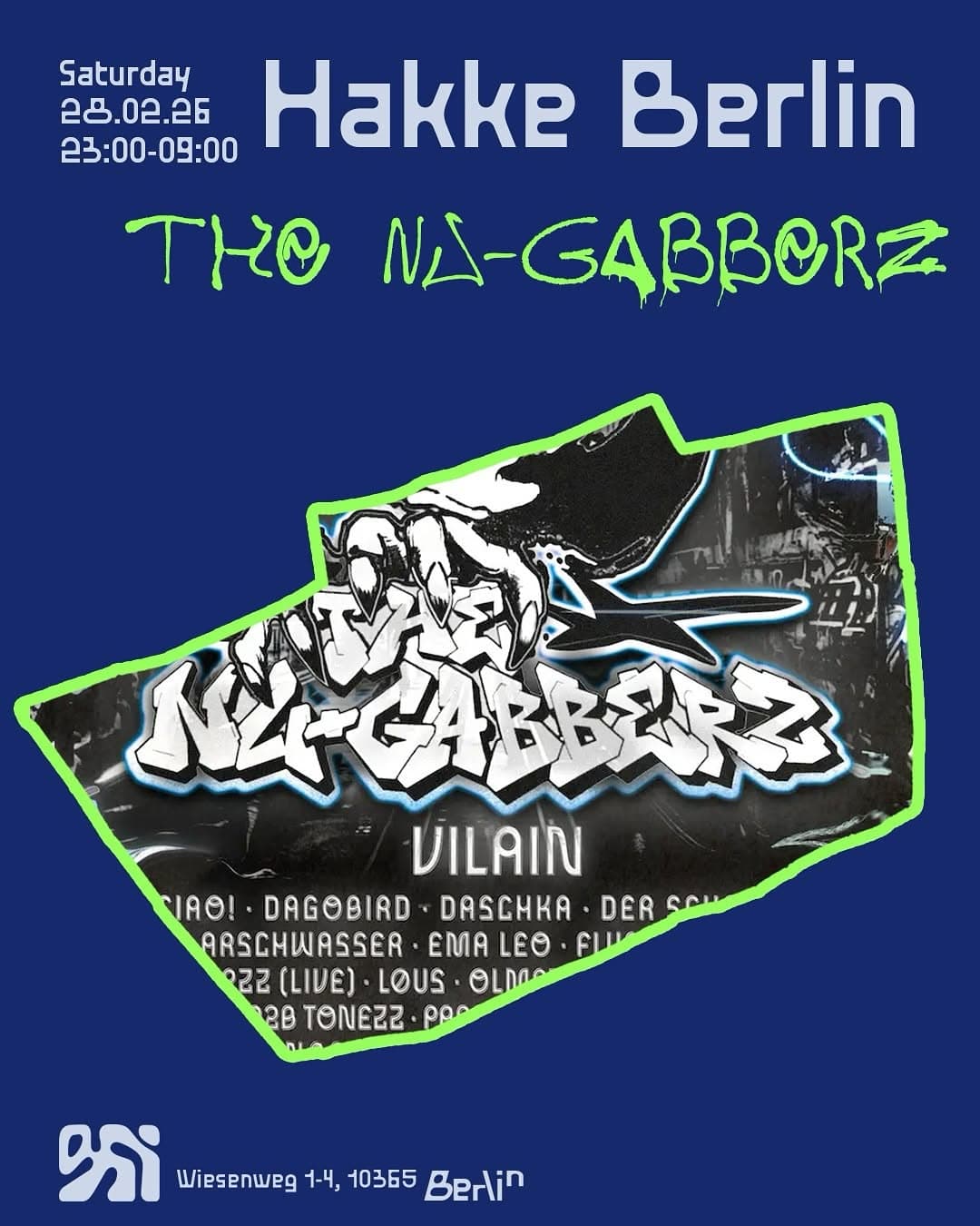 Hakke Berlin - The Nu-Gabberz