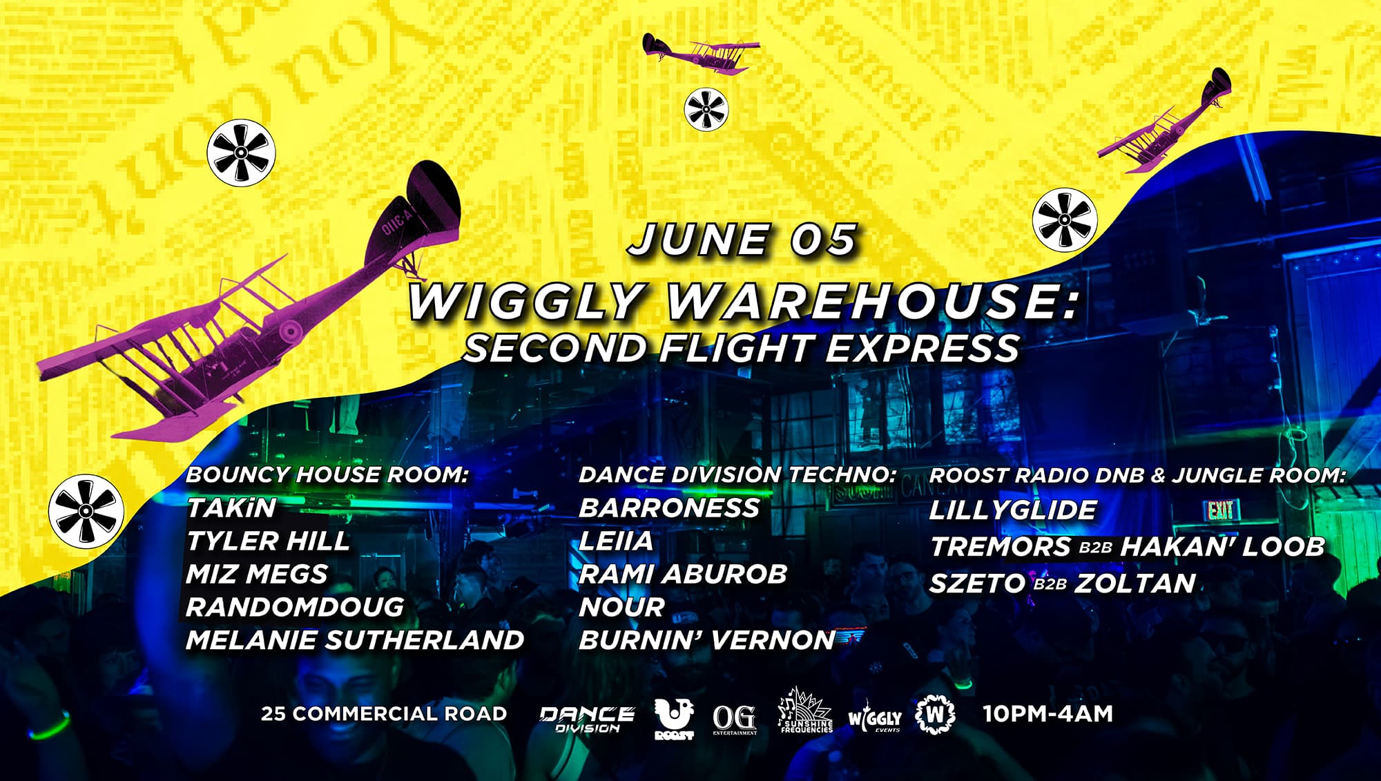 WiGGLY WAREHOUSE: 2nd Flight Express