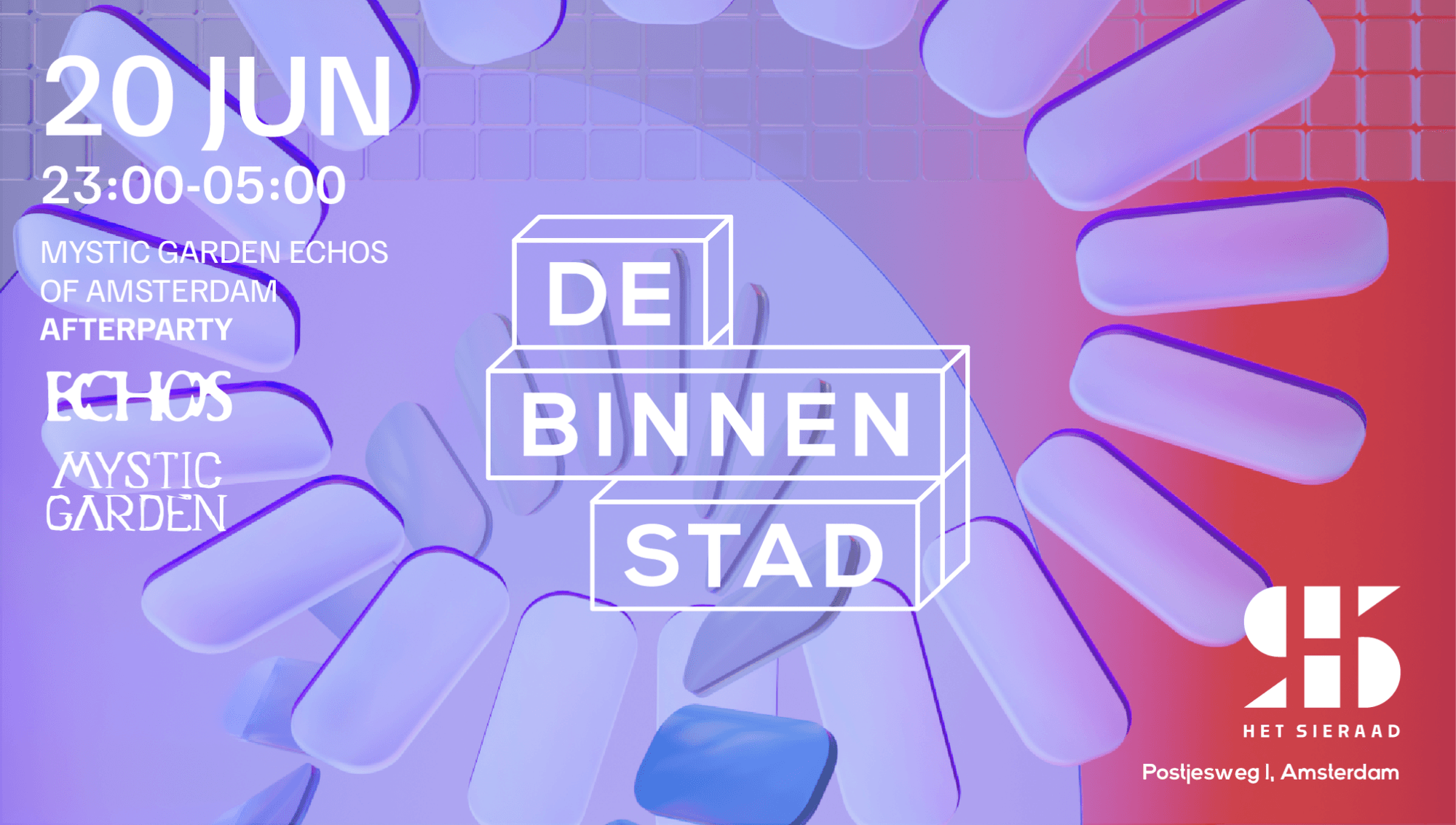De Binnenstad x Echo's Of Amsterdam Afterparty