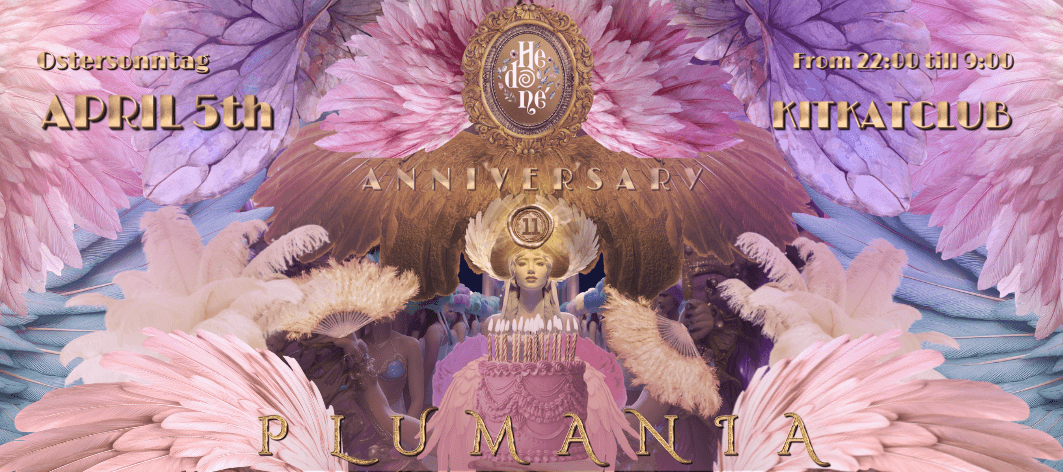HEDONÉ Anniversary - PLUMANIA
