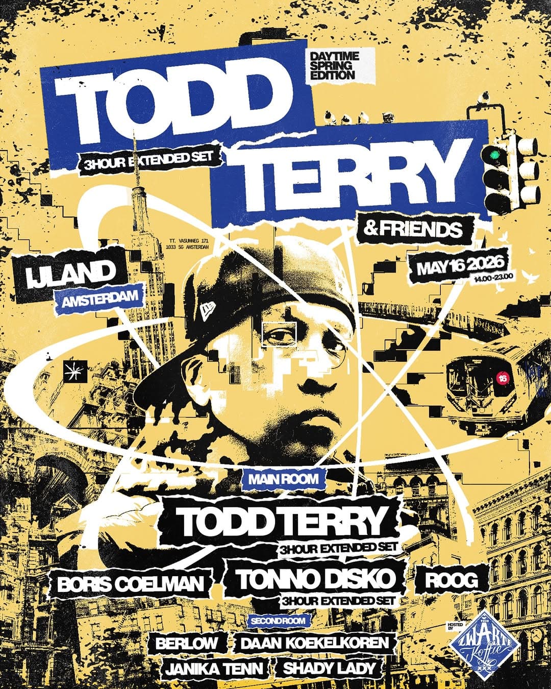 Amsterdam Daytime Spring Edition of DJ Todd Terry & Friends