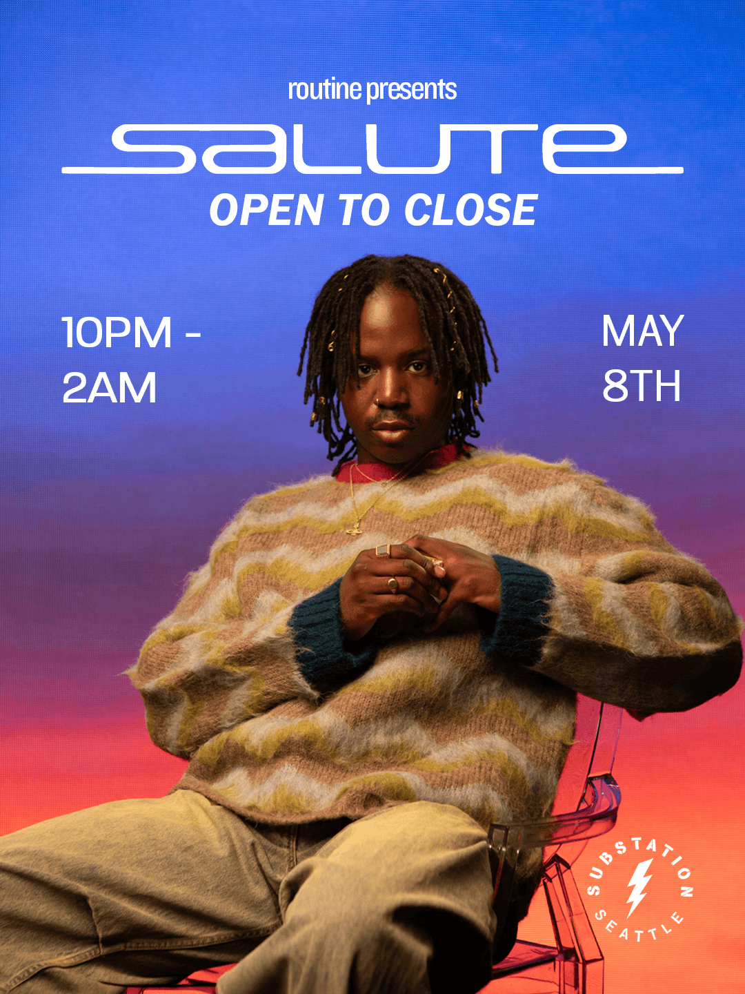 Routine: salute (Open-to-Close)