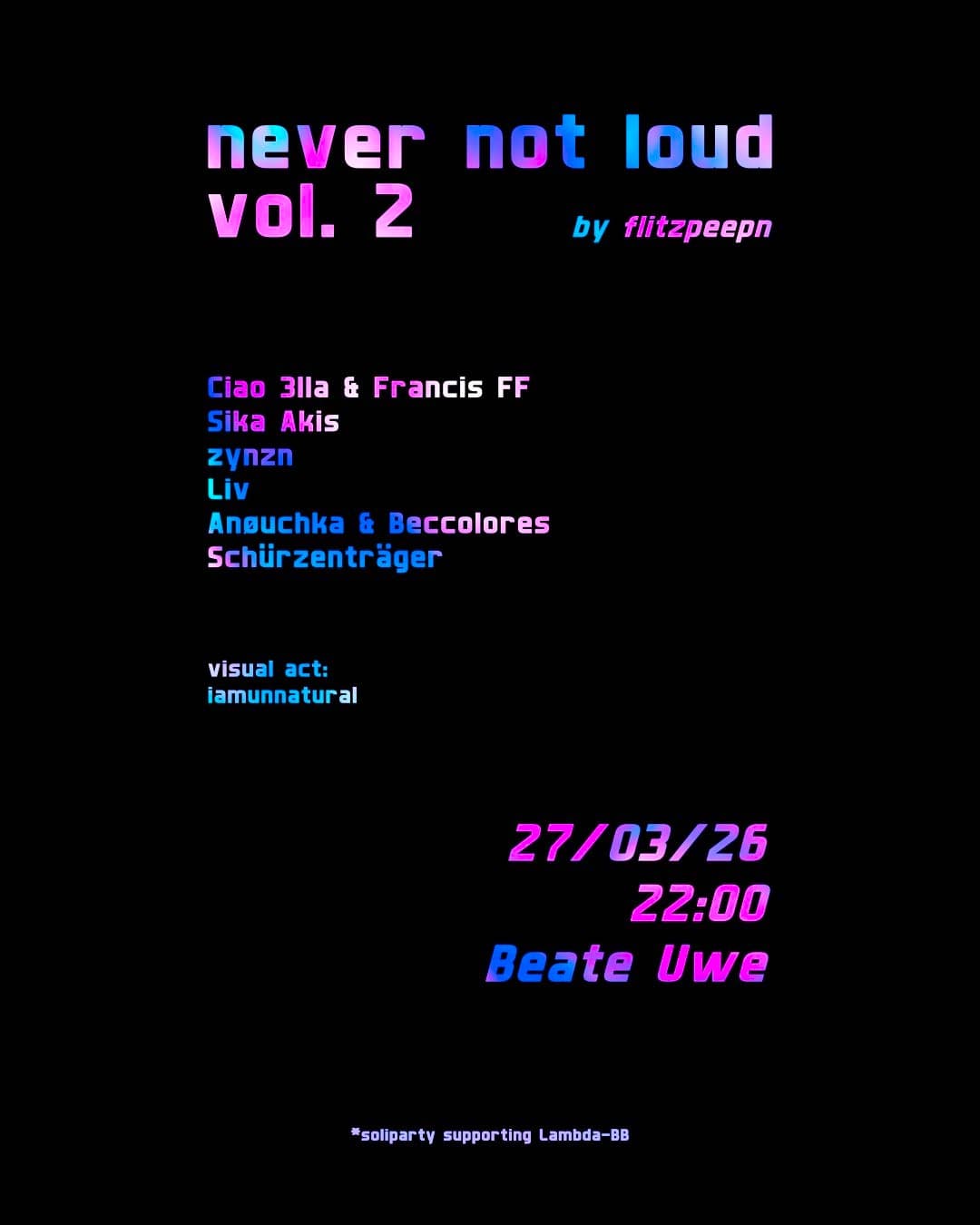 never not loud vol. 2
