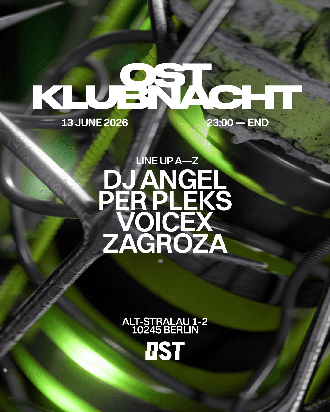OST Klubnacht w. Per Pleks, DJ Angel, ZAGROZA, VOICEX