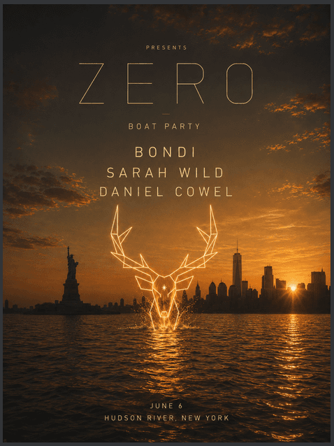 Zero & MAXA BOAT PARTY: BONDI (LIVE), Sarah Wild, Daniel Cowel
