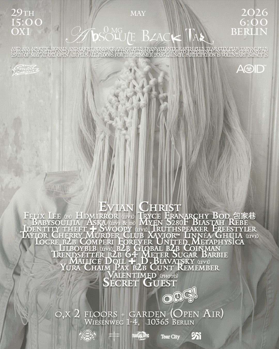 ASID x GHOSTROMANCE: 0mg! Absolute (Black Tar): Evian Christ, Felix Lee, HDMIRROR