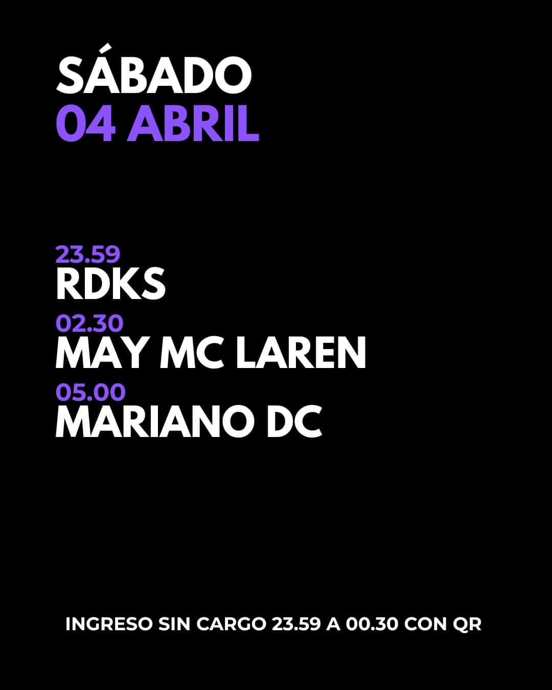 RDKS - May Mc Laren - Mariano DC