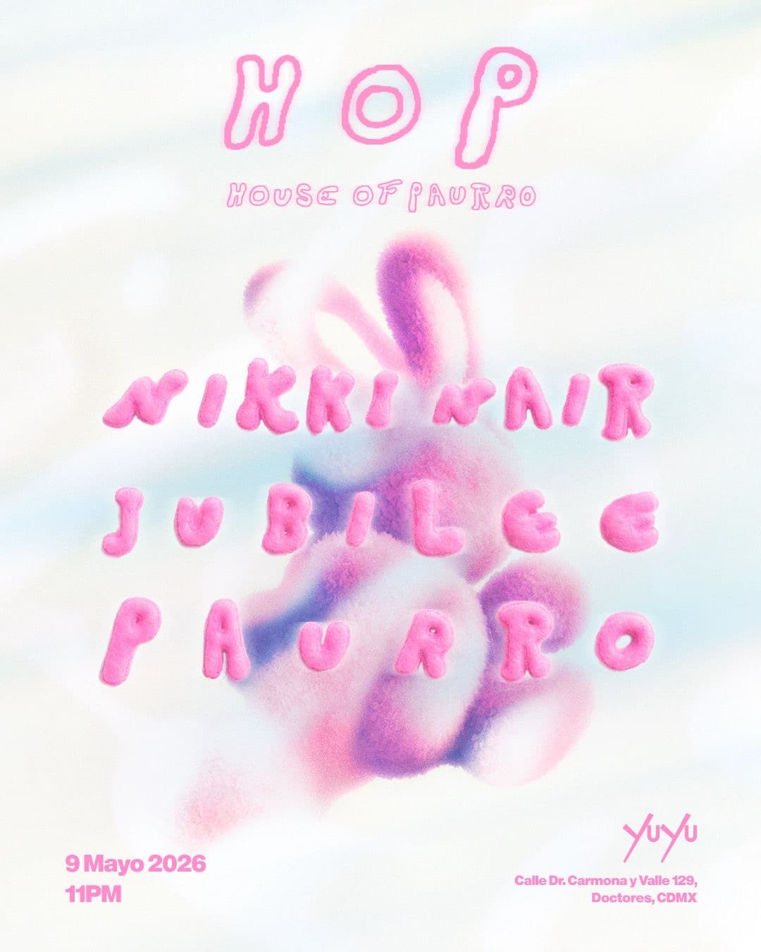 Yu Yu Cine Club: House of PAURRO takeover with Nikki Nair, Jubilee, PAURRO