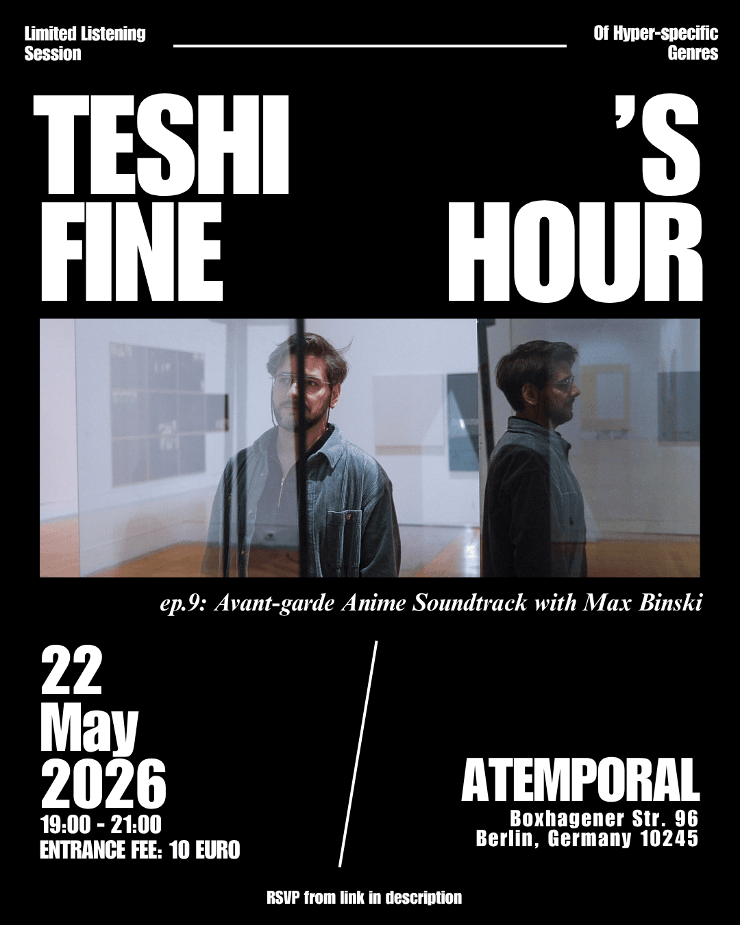 Teshi's Fine Hour: Avant-garde Anime Soundtracks with Max Binski