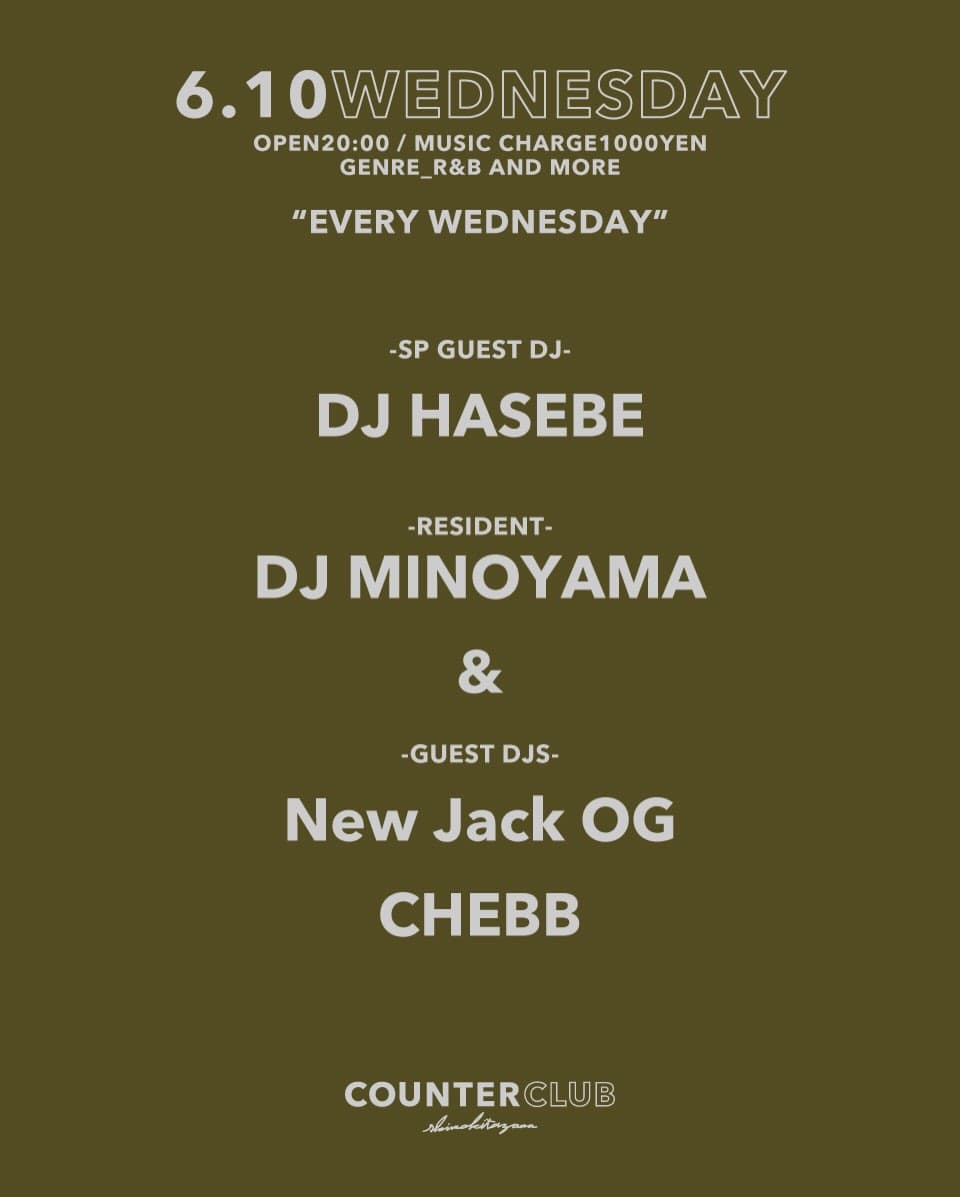 EVERY WEDNESDAY