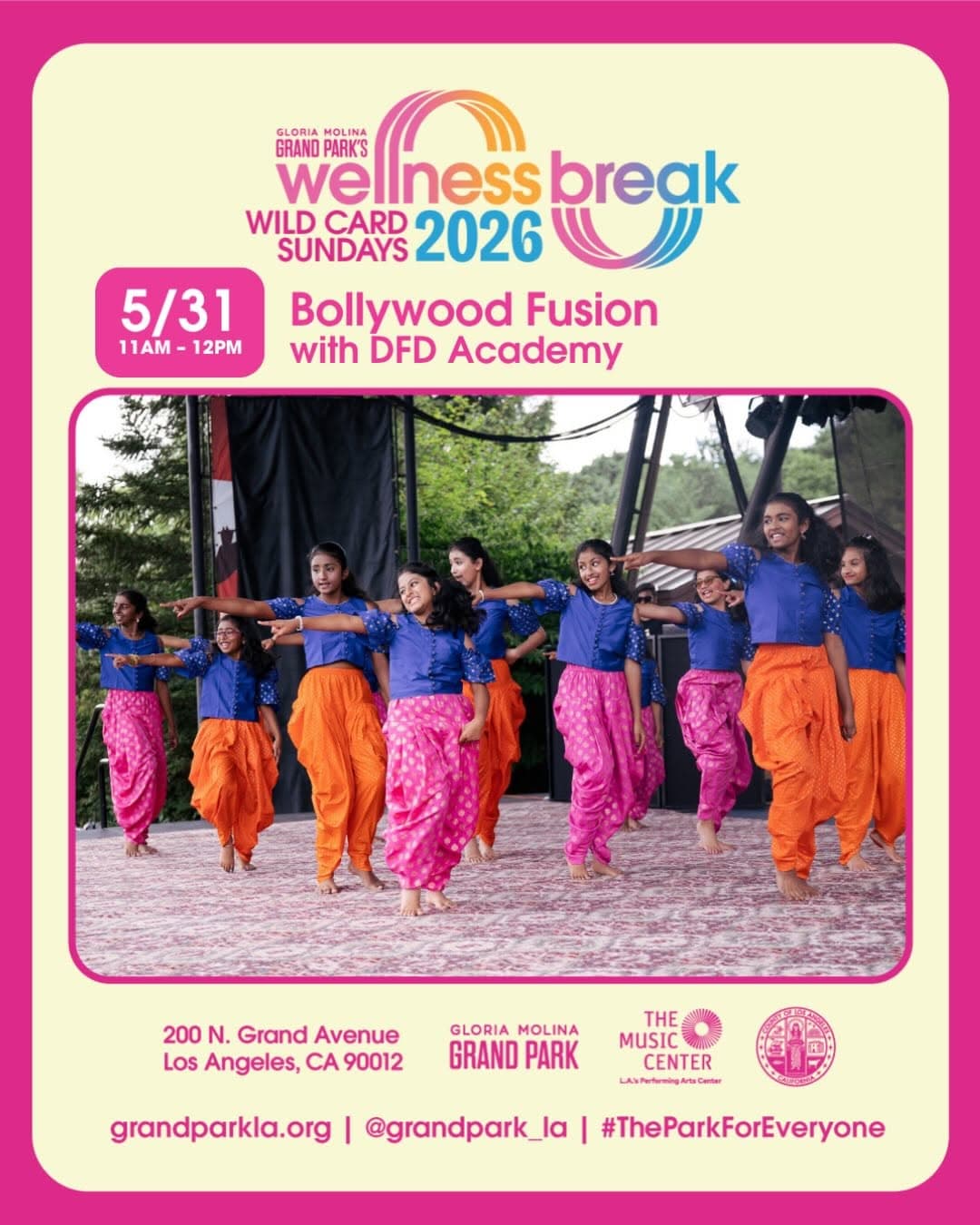 Bollywood Fusion - Wellness Break Wild Card Series