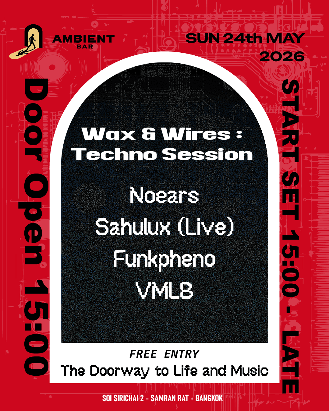 Wax & Wires: Techno Session