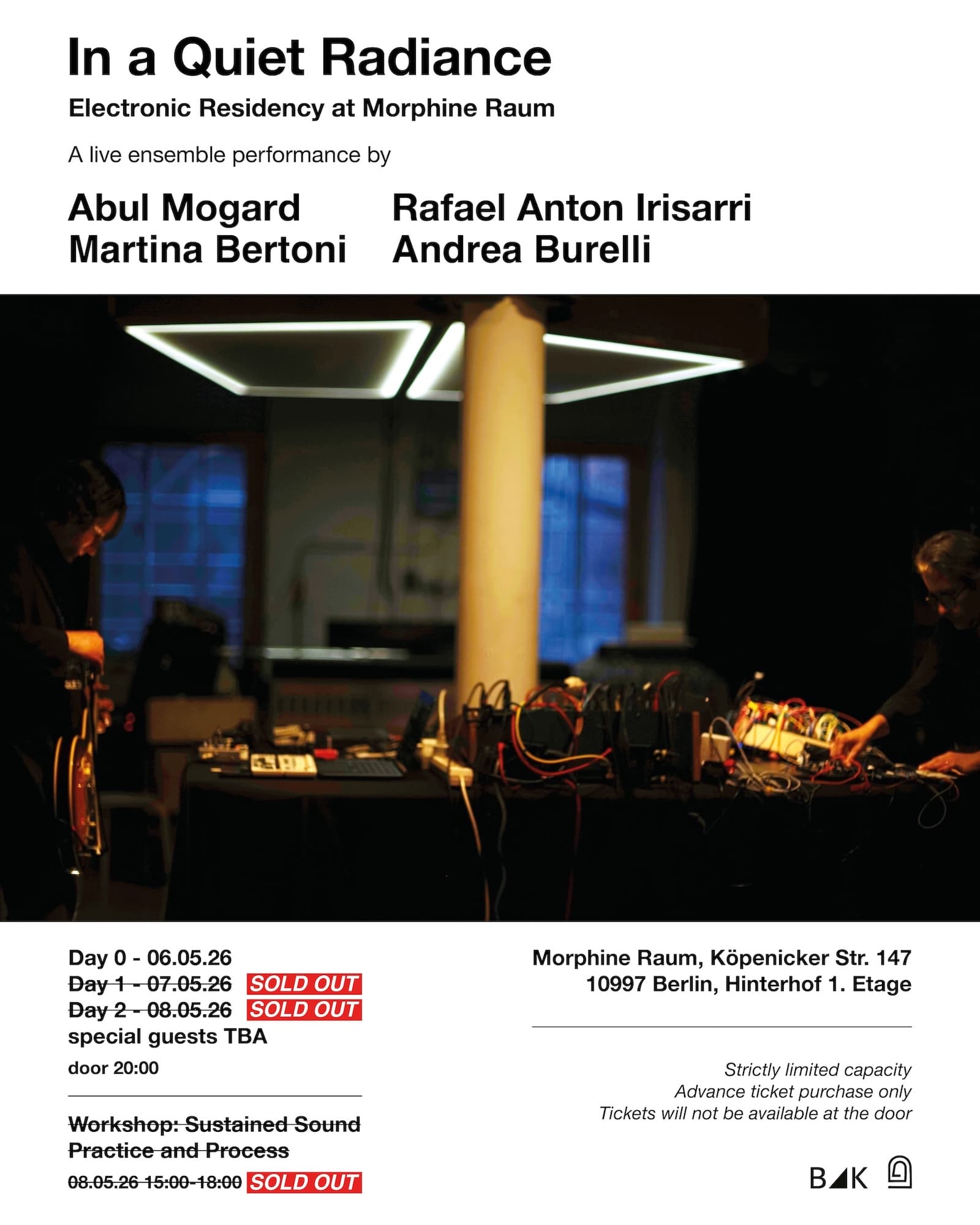 In a Quiet Radiance: Electronic Residency
