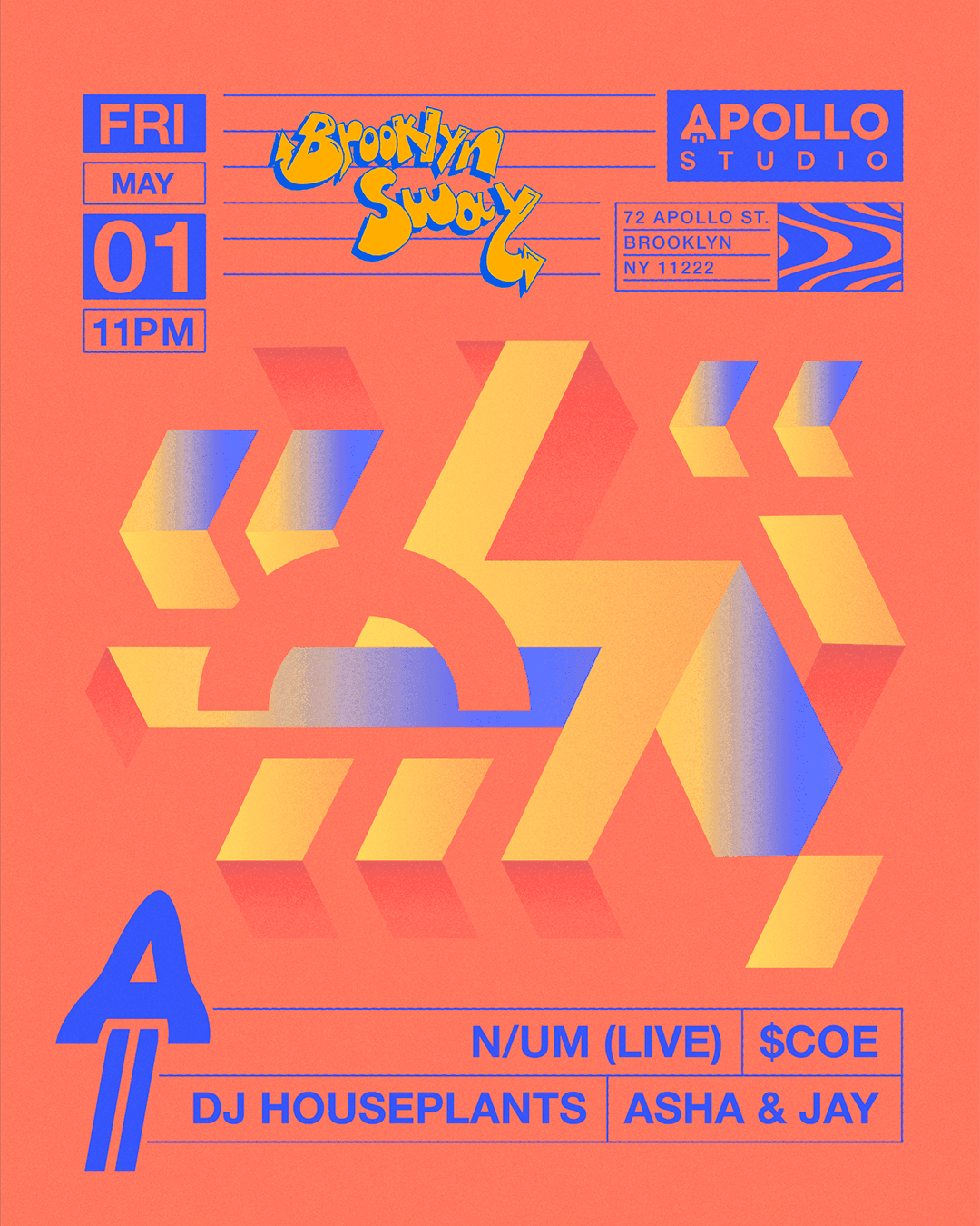 Brooklyn Sway x Apollo Studio - BKS-08 Record Release Party