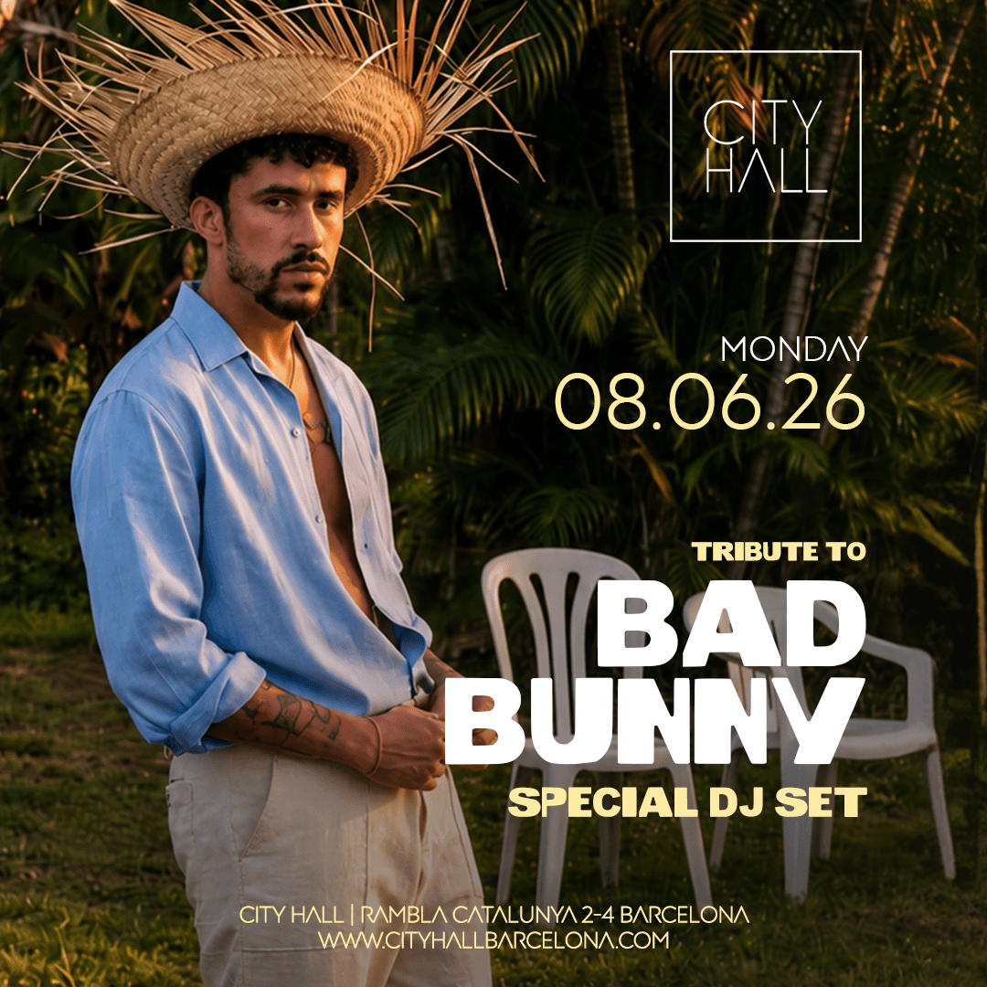 City Hall pres. TRIBUTE TO BAD BUNNY I Free Entry