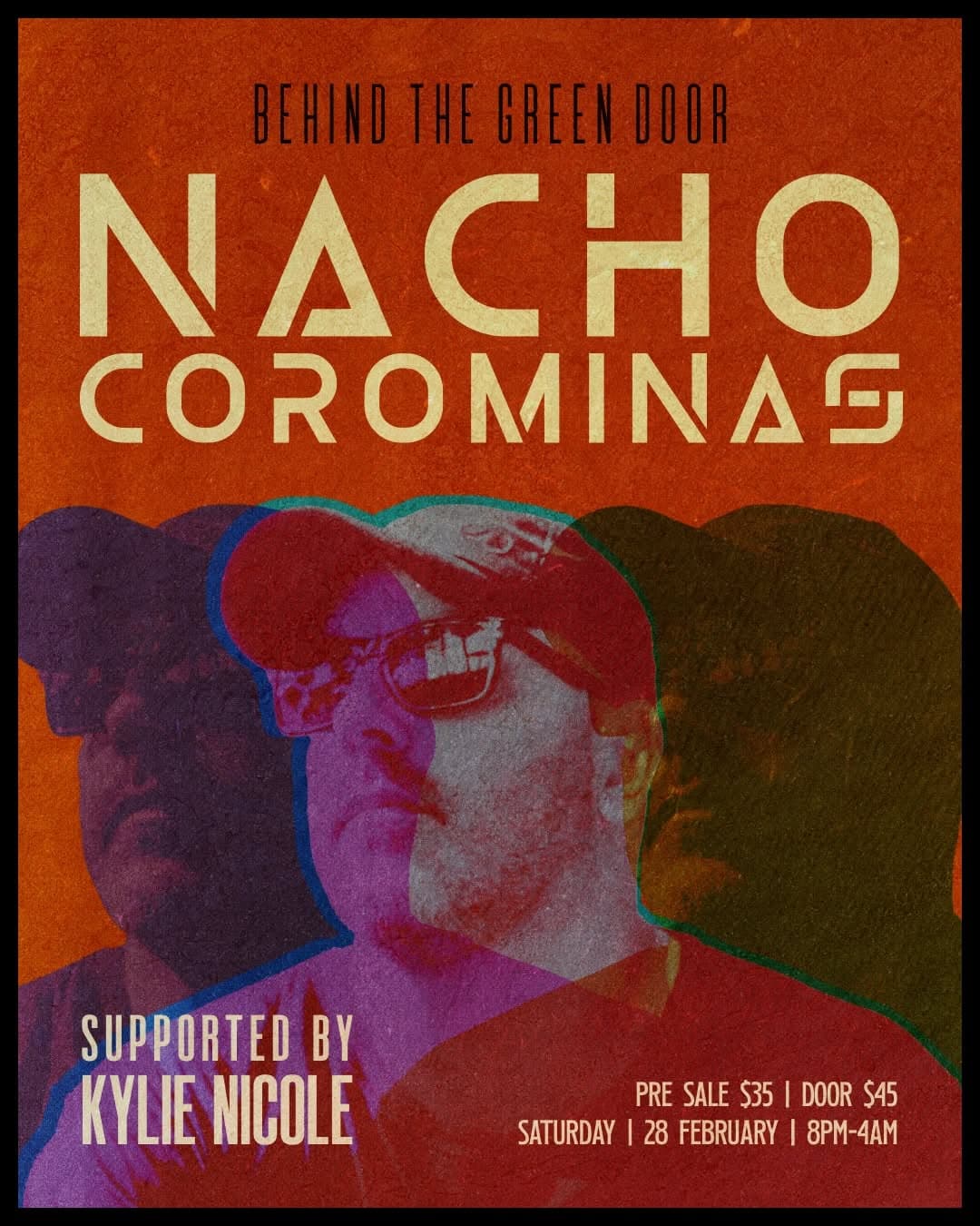 Nacho Coronimas at Behind The Green Door