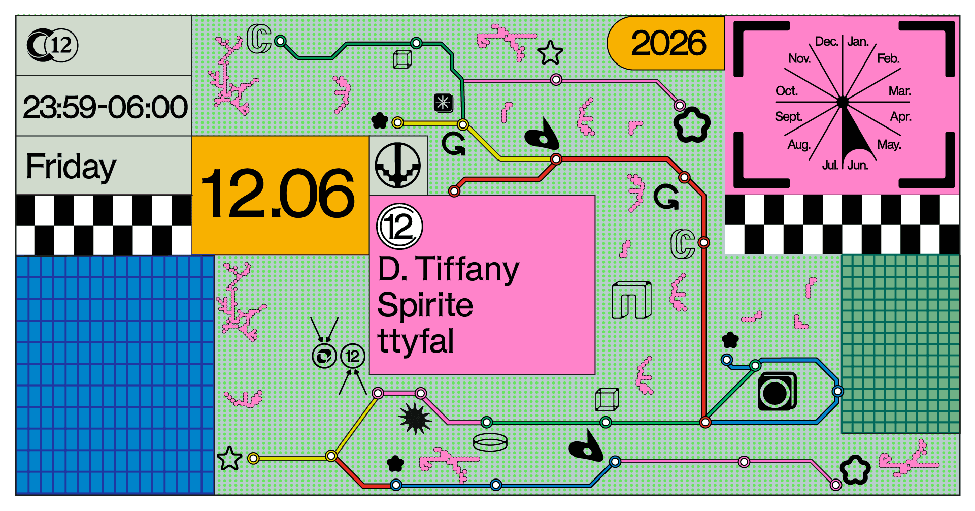 C12 Nite with D.Tiffany, Spirite, ttyfal