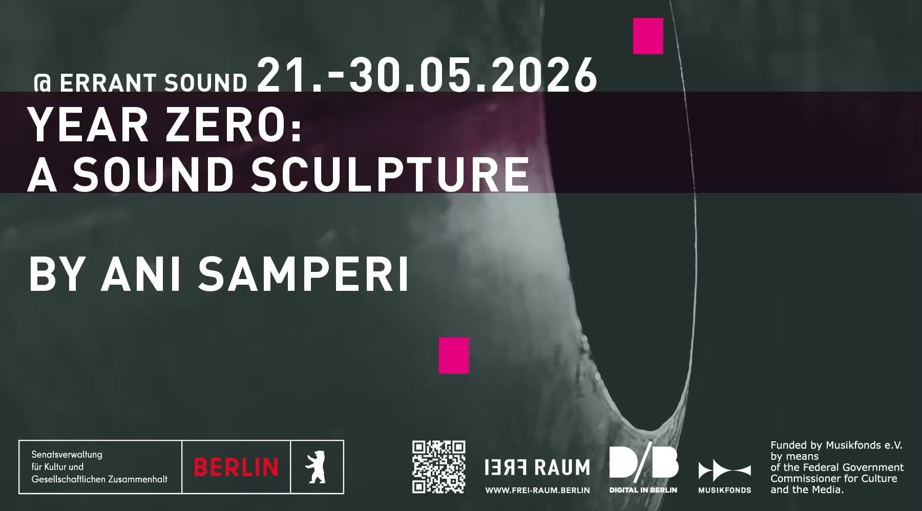 Finissage + Live-Act: Year Zero by Ani Samperi