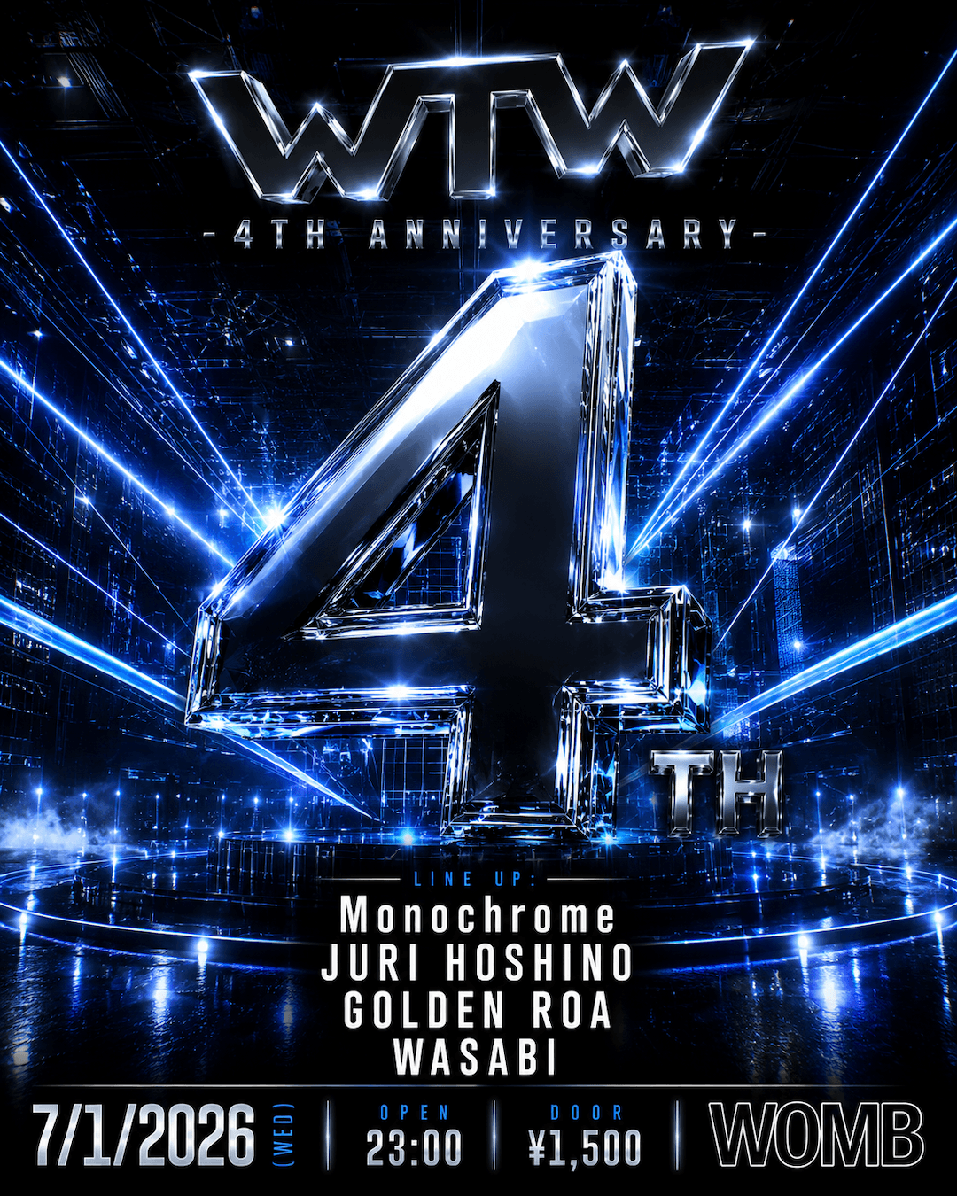 WTW 4TH ANNIVERSARY