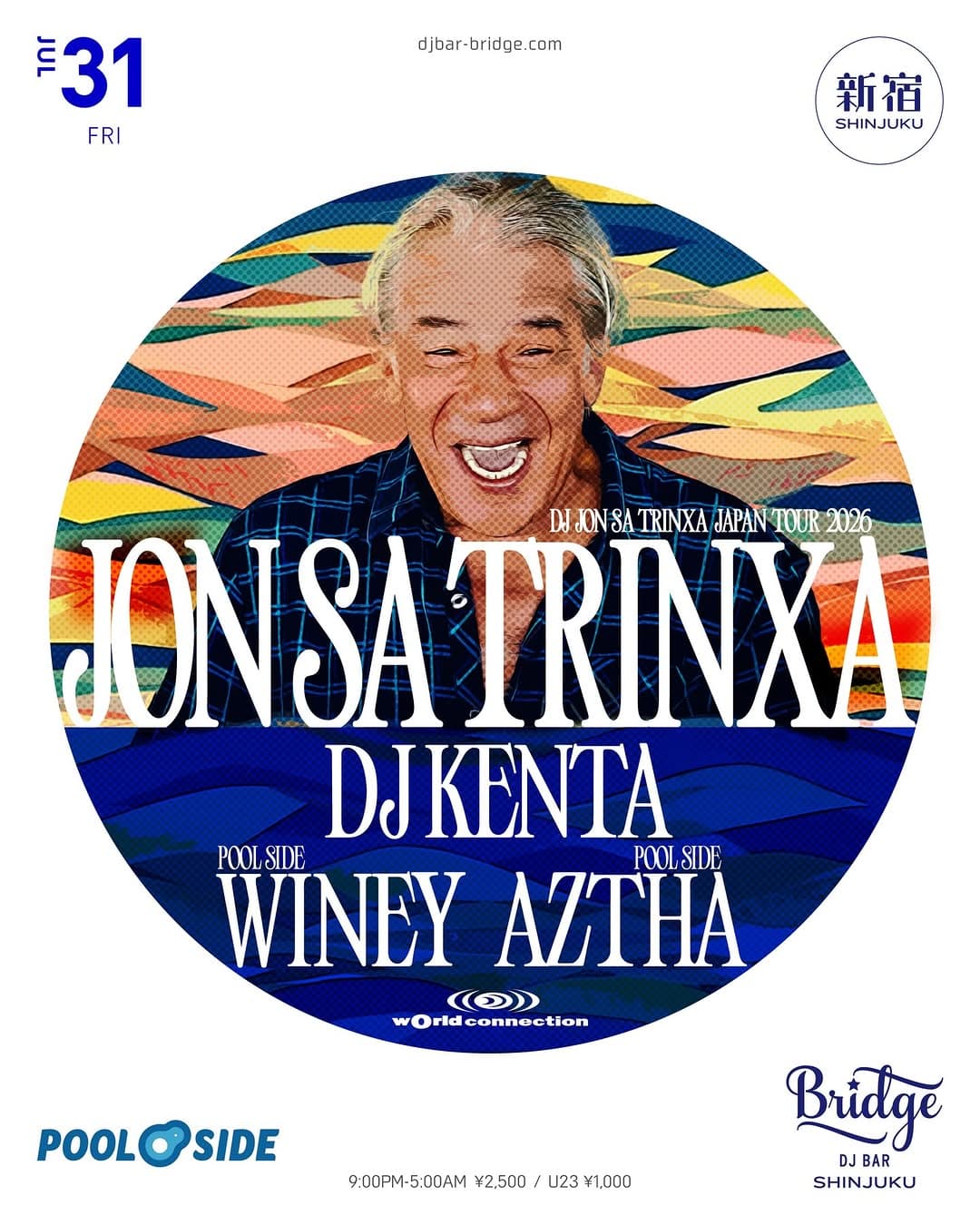 wOrld connection - DJ JON SA TRINXA Japan tour 2026