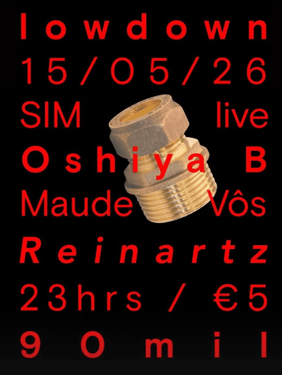 90mil LOWDOWN : Maude Vôs, Oshiya B, Reinartz, SIM