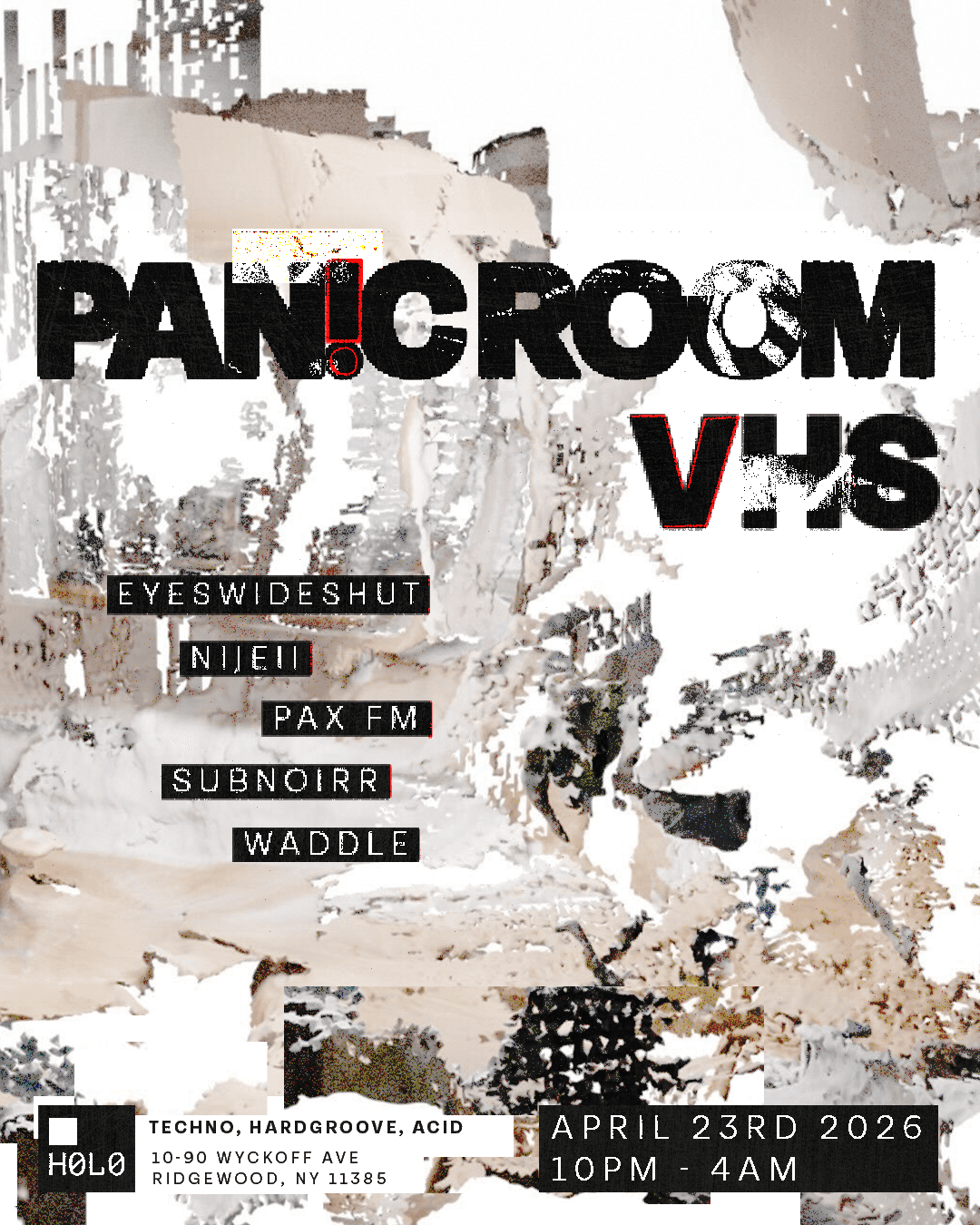 PAN!C ROOM x VHS