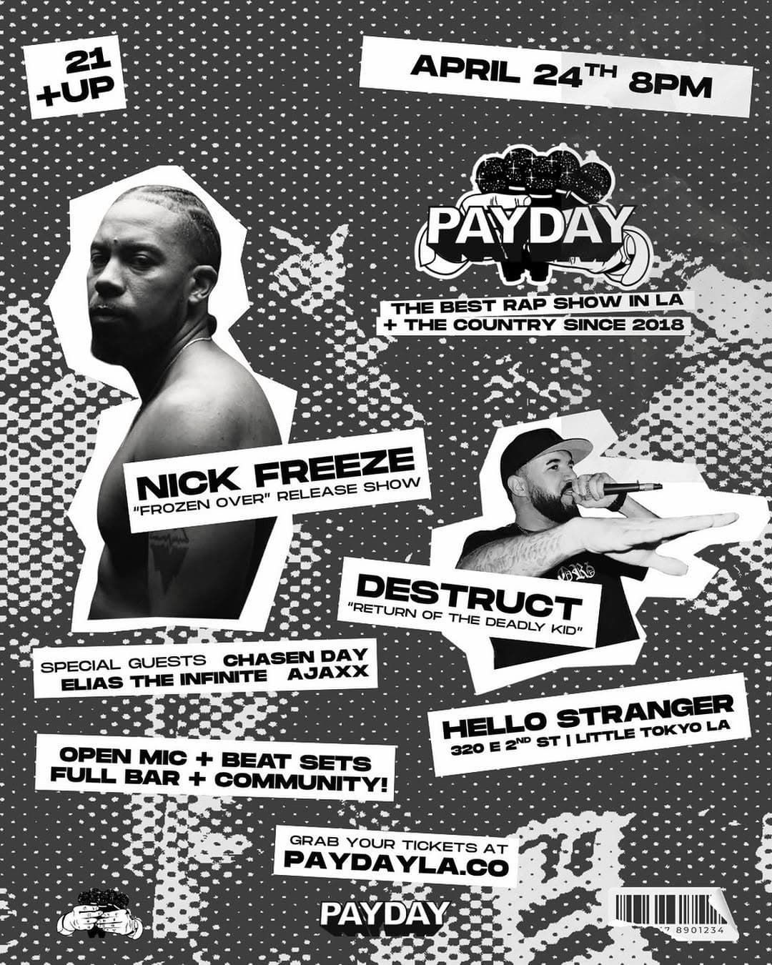 Hello Stranger LA at PayDay LA