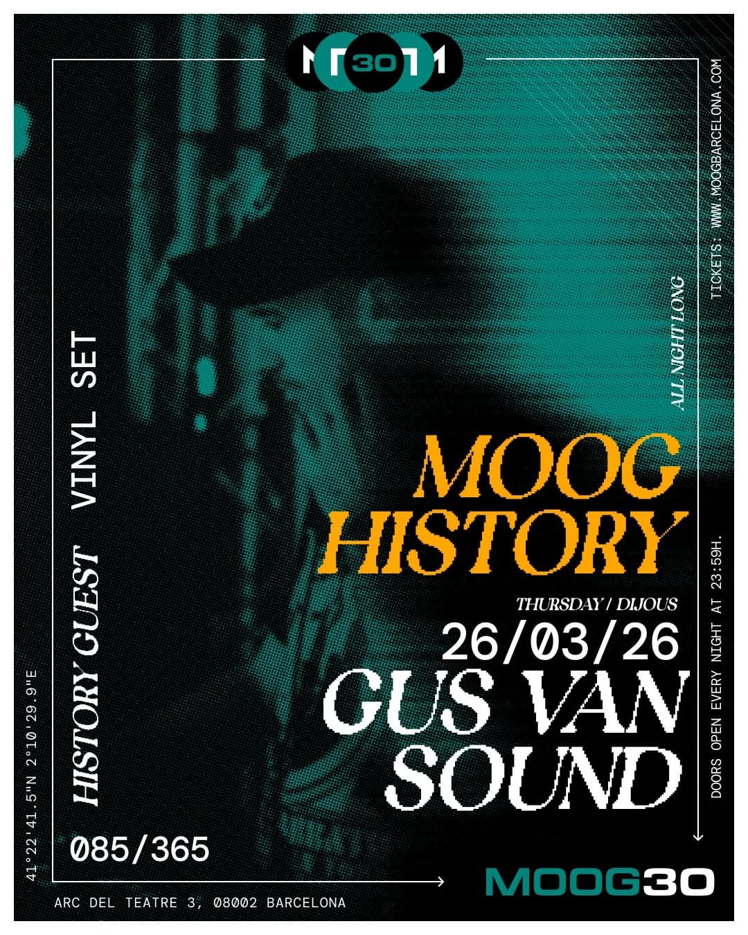 Moog History - Vinyl Night