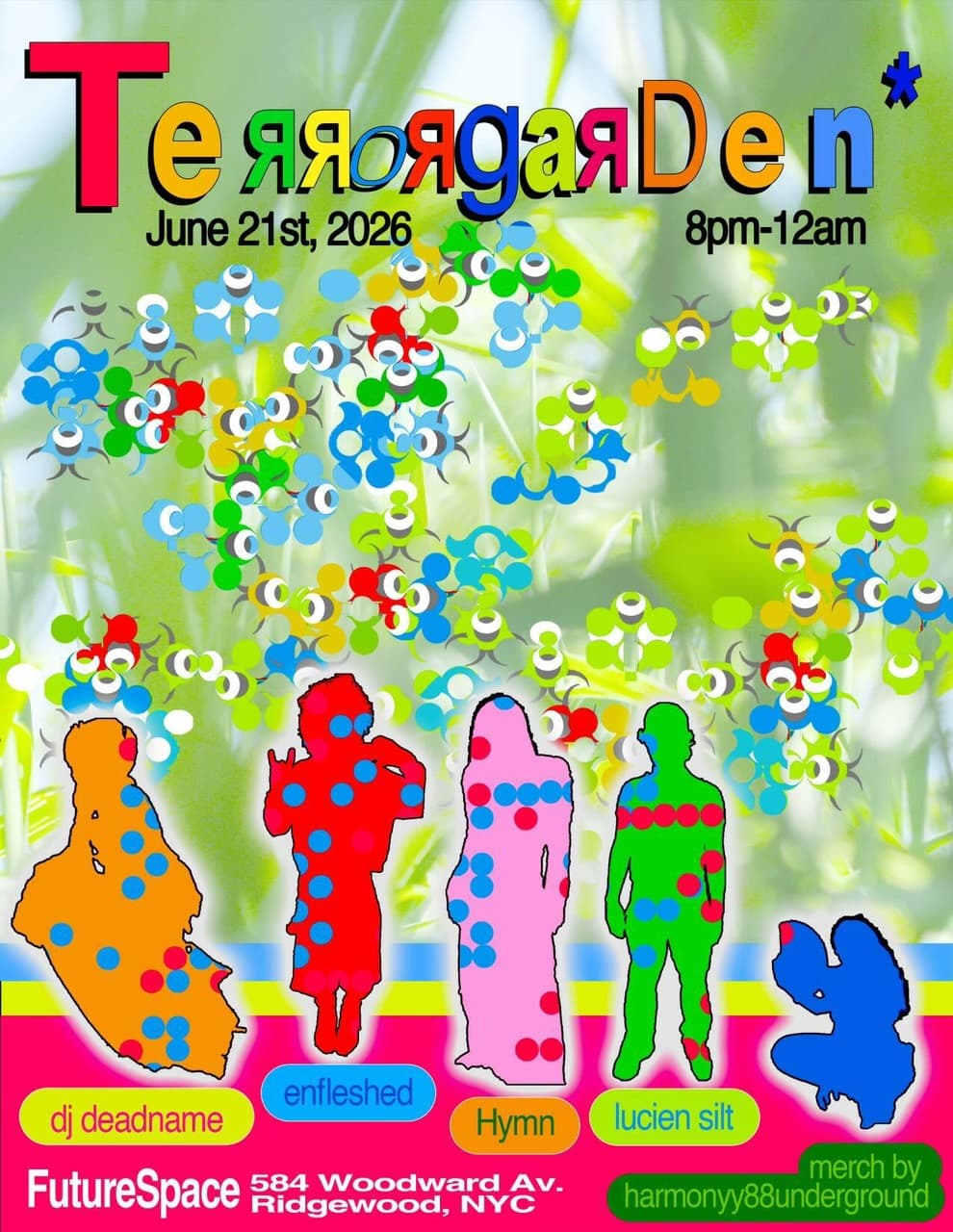 terrorgarden* (enfleshed, DJ DEADNAME, Hymn, Lucien Silt)