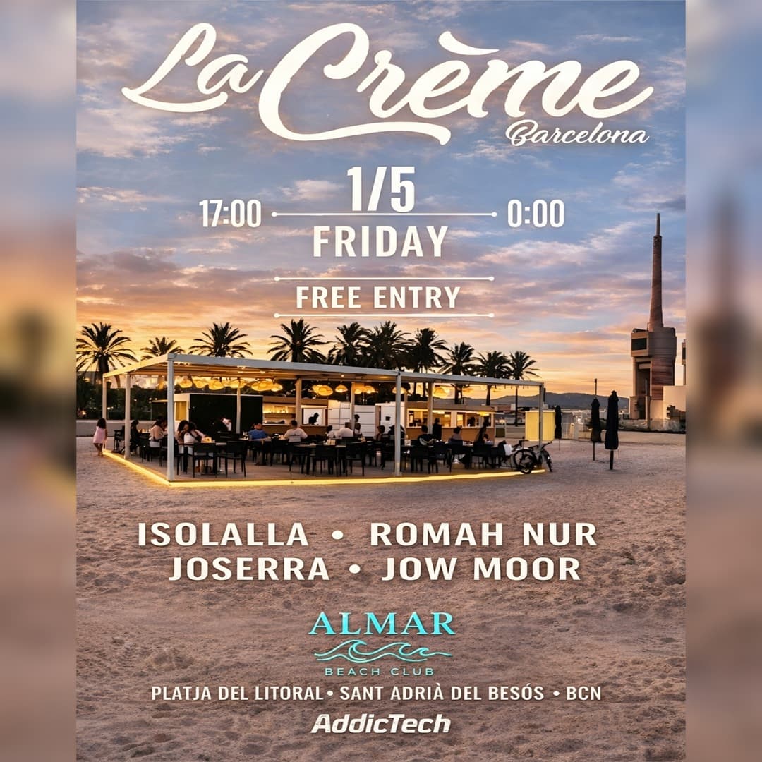 La Crème in the Beach